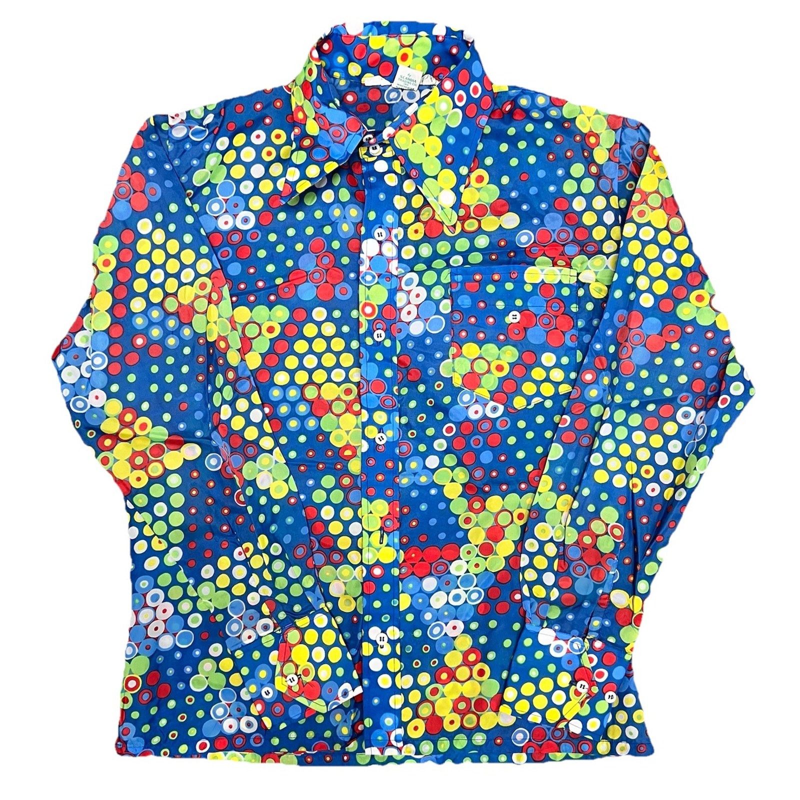Other Vintage 70s SKYR by Scandia Trading Button Up Shirt Size US L / EU 52-54 / 3 - 1 Thumbnail