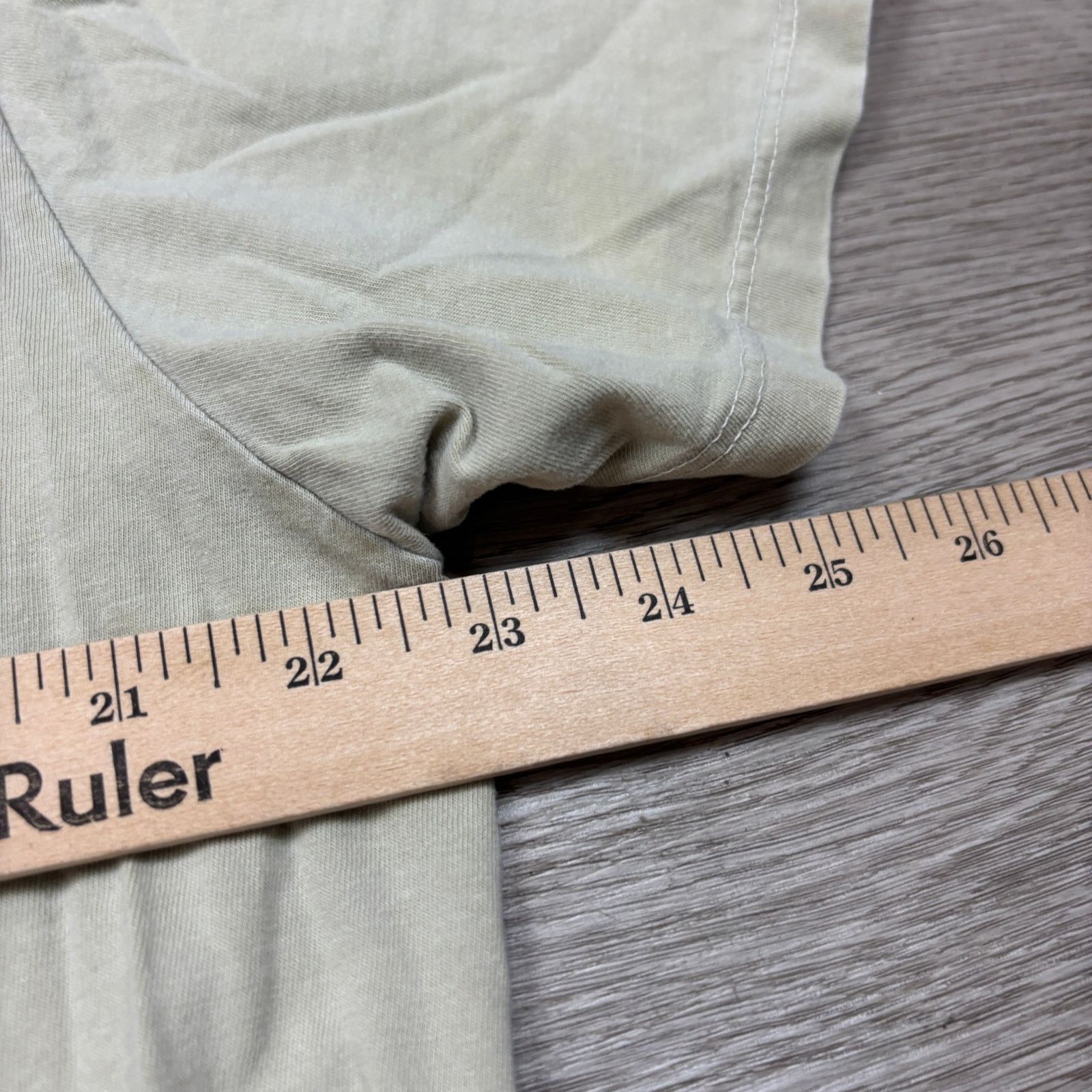 Buck Mason Buck Mason Curved Hem Slub Cotton Short Sleeve T Shirt XL Size US XL / EU 56 / 4 - 4 Thumbnail