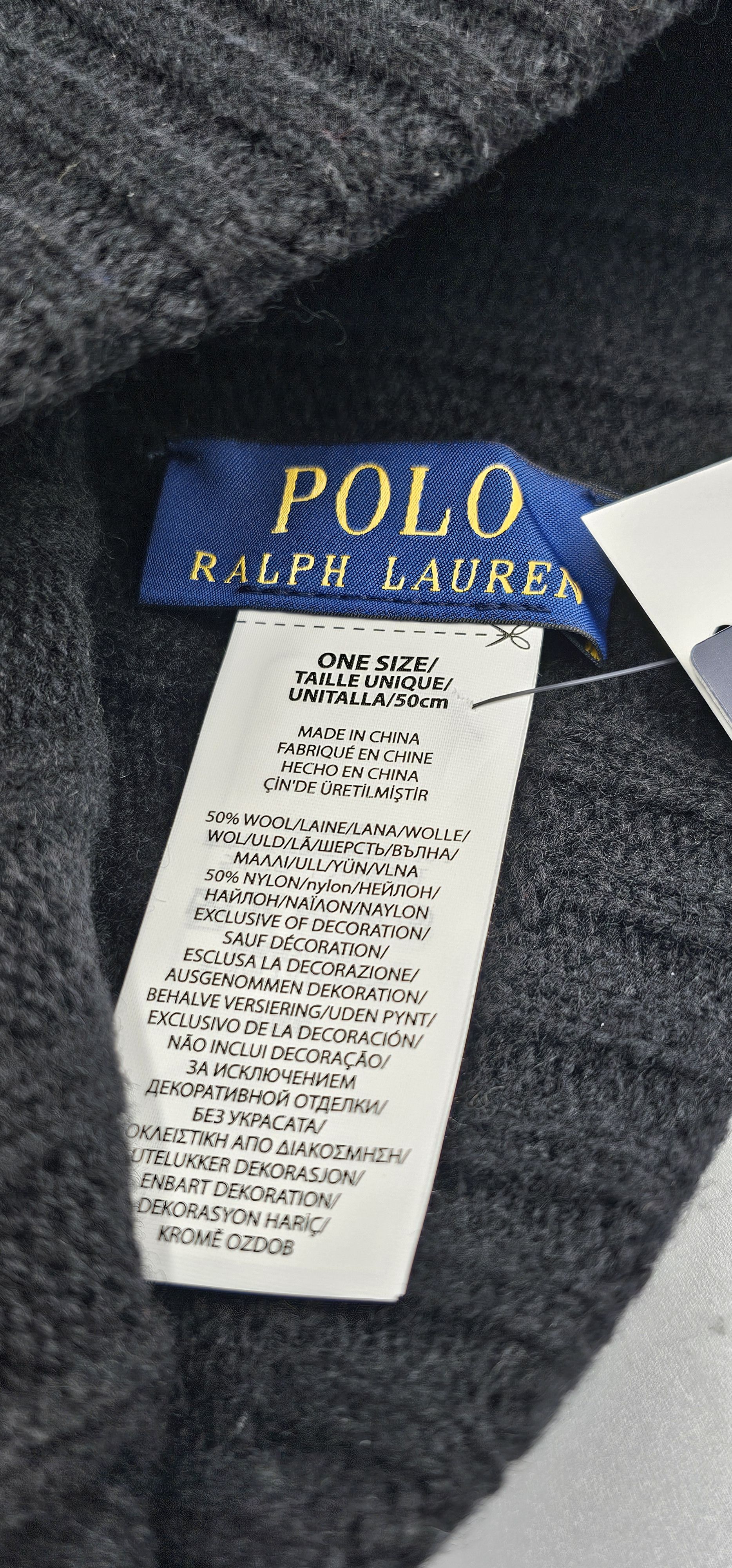 Polo Ralph Lauren 4 Polo Ralph Lauren Wool Blend Cuffed Beanie Hats Authentic Size ONE SIZE - 4 Thumbnail