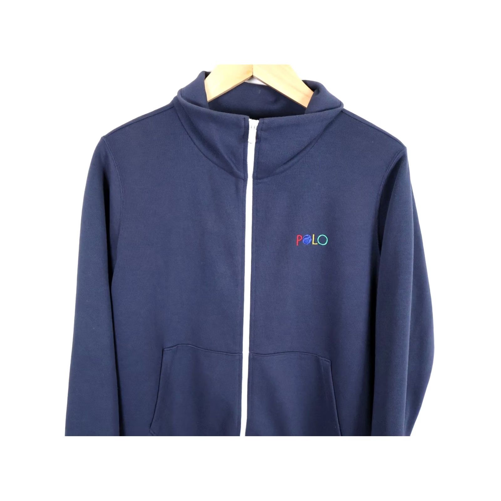 Polo Ralph Lauren Polo Ralph Lauren US Open Jacket Women's Large Dark Blue Cotton Zip Up Tennis Size L / US 10 / IT 46 - 6 Thumbnail