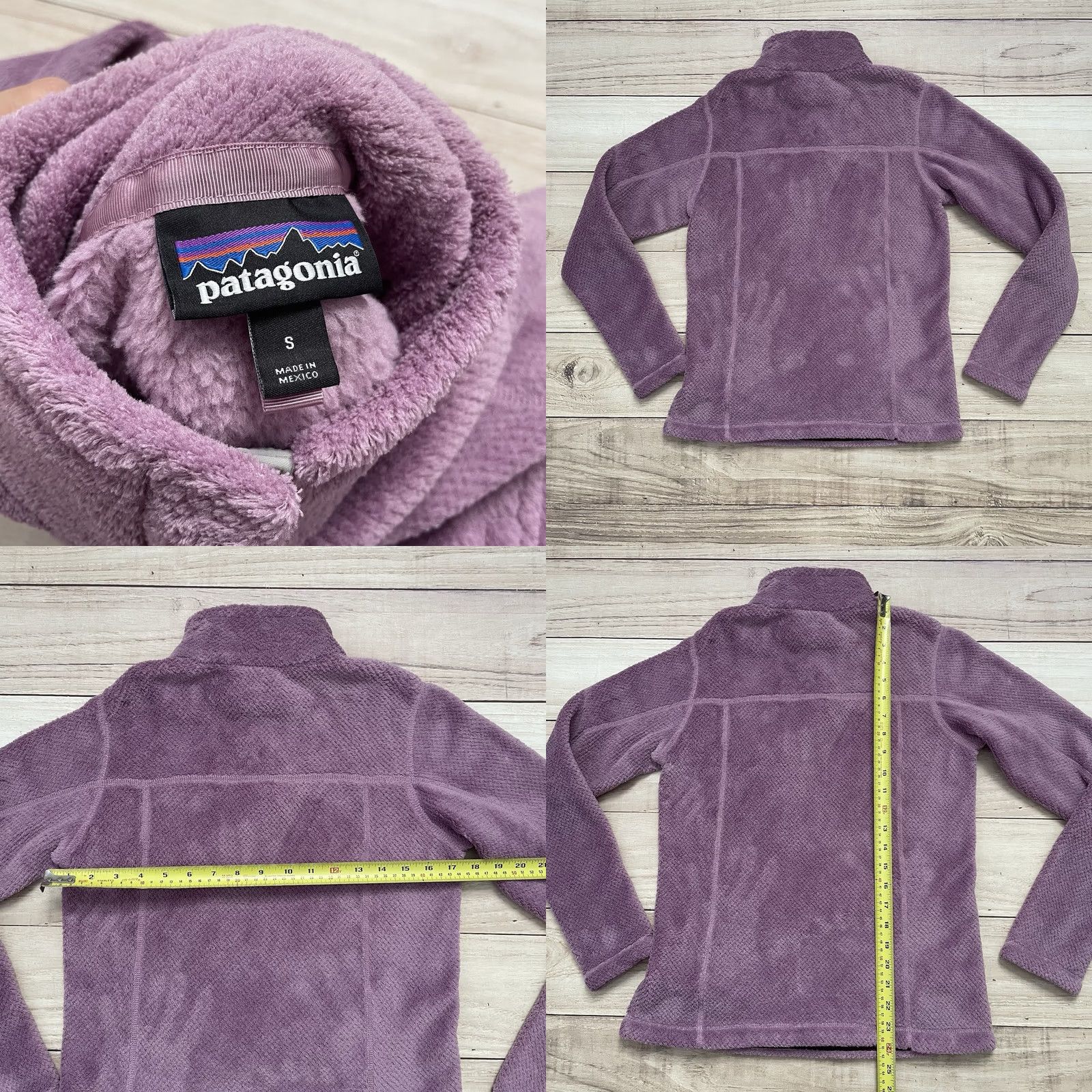Patagonia VINTAGE Patagonia Re-Tool Jacket Women’s Size S Purple Mid-Length Long Sleeve Casual Travel Fall Winter Spring Size S / US 4 / IT 40 - 8 Thumbnail