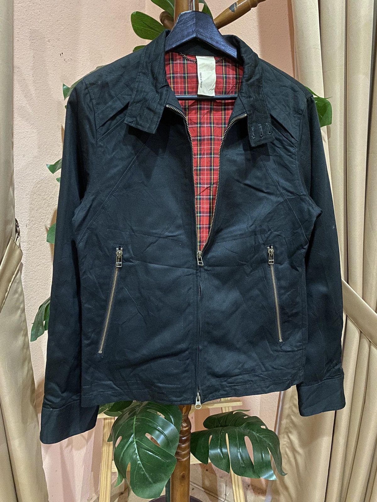 Japanese Brand TRICK OR TREAT BIKERS JACKET Size US S / EU 44-46 / 1 - 6 Thumbnail