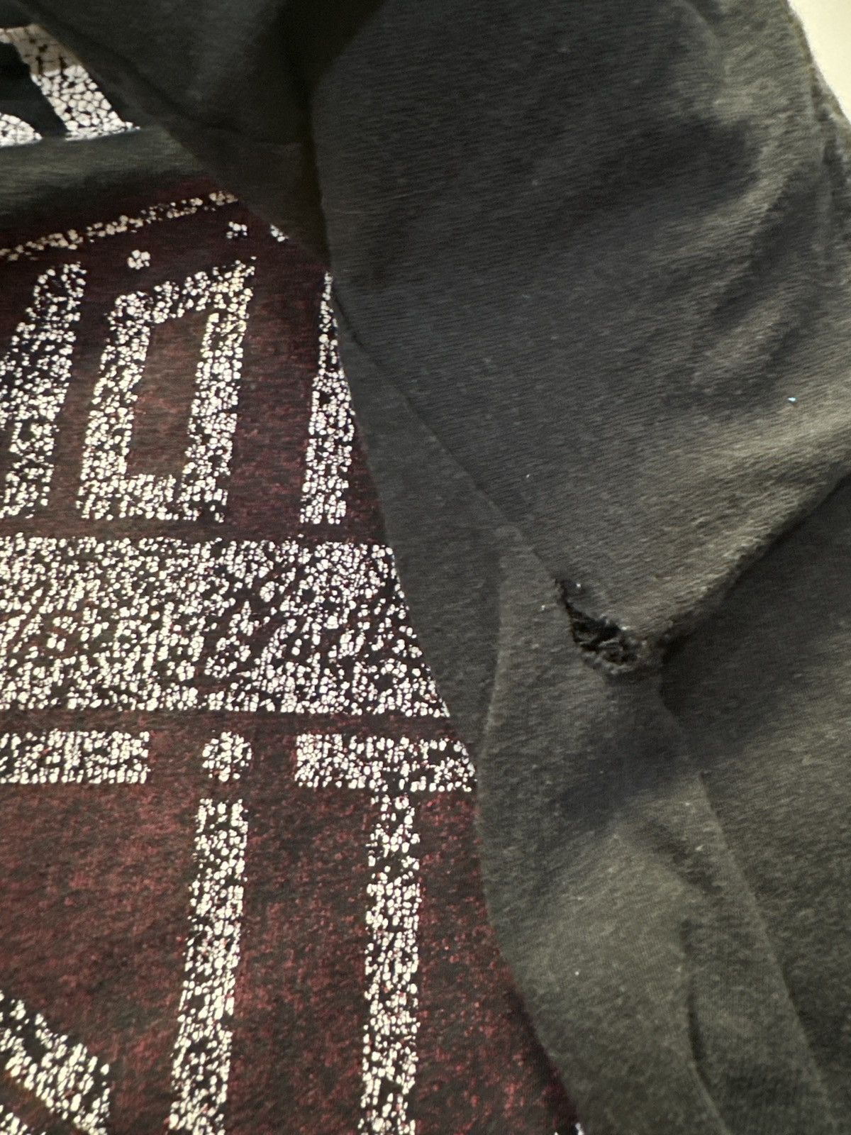 Journal Standard Thrashed Vintage Motor City Big Rose Sun Faded Tee Size US M / EU 48-50 / 2 - 7 Thumbnail