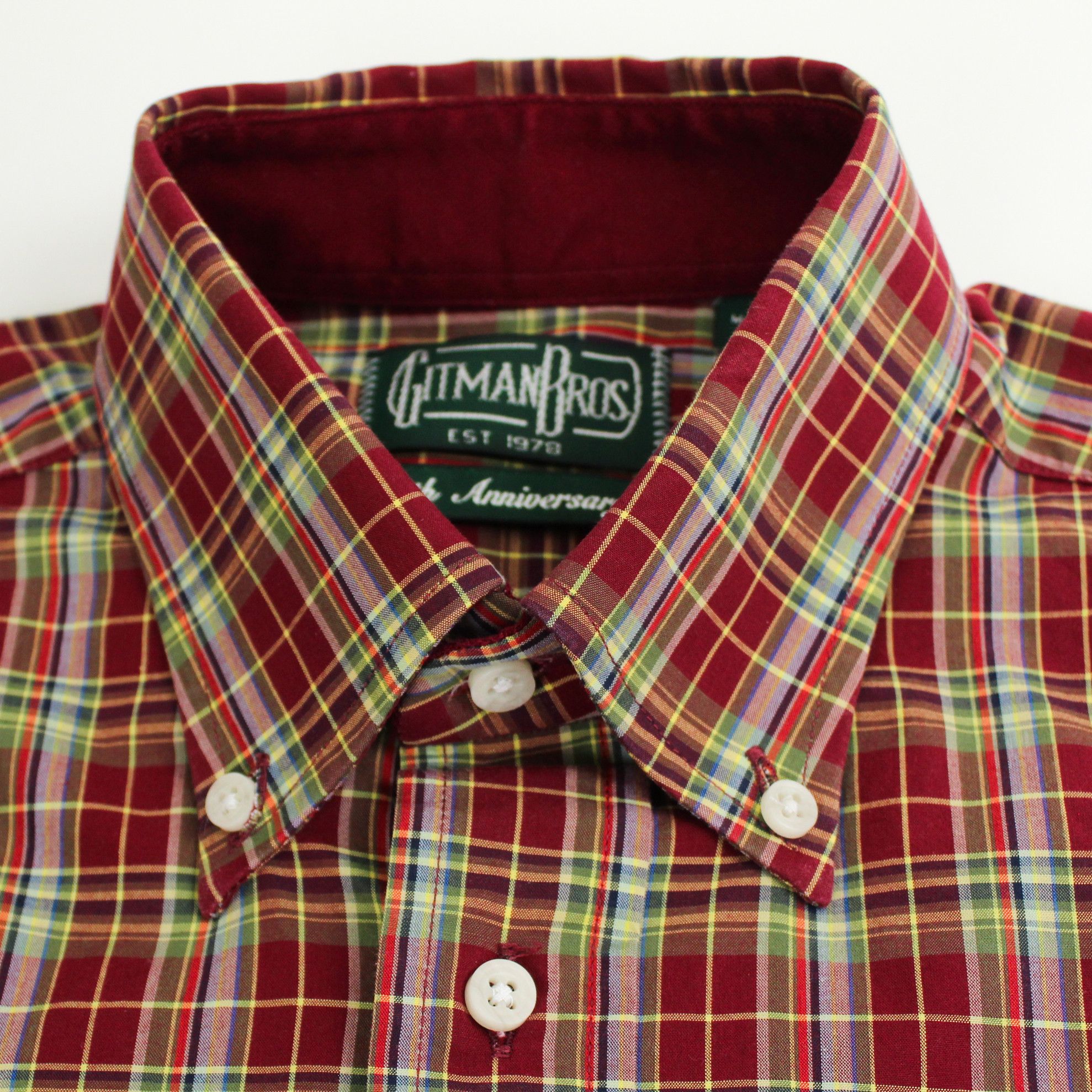 Gitman Bros. Vintage Plaid Button Down Shirt Size US S / EU 44-46 / 1 - 3 Thumbnail