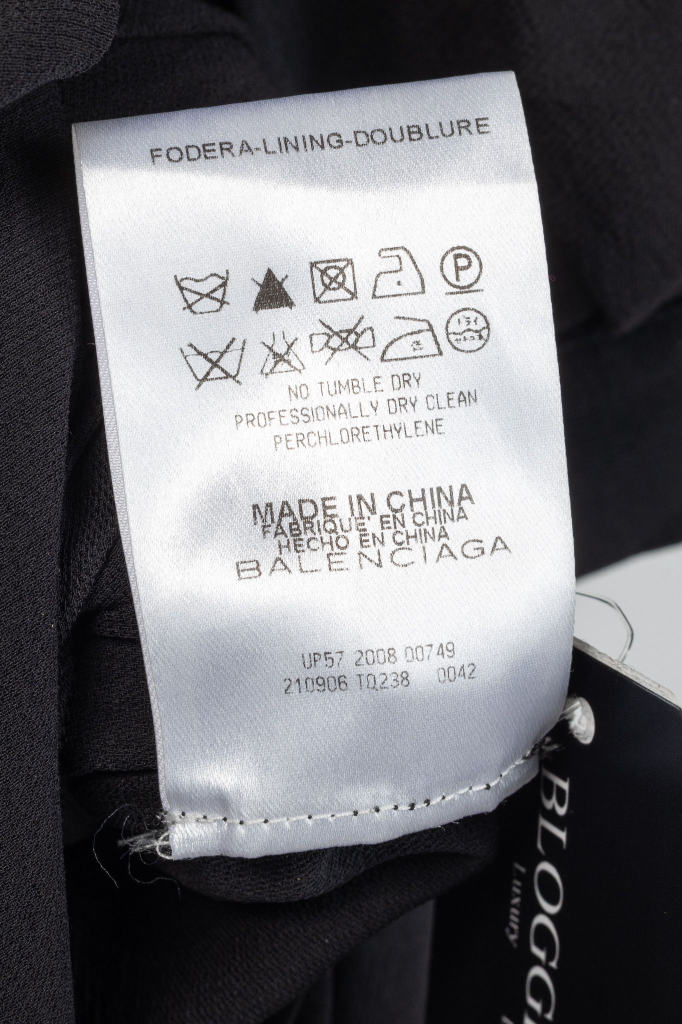 Balenciaga Balenciaga Black Silk-Crepe Wrap Maxi Dress Size S / US 4 / IT 40 - 10 Thumbnail