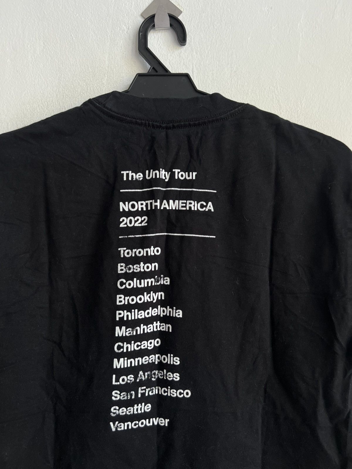 New Order New Order & Pet Shop Boys Post Punk Unity Tour 2022 Band Tee Size US S / EU 44-46 / 1 - 5 Thumbnail