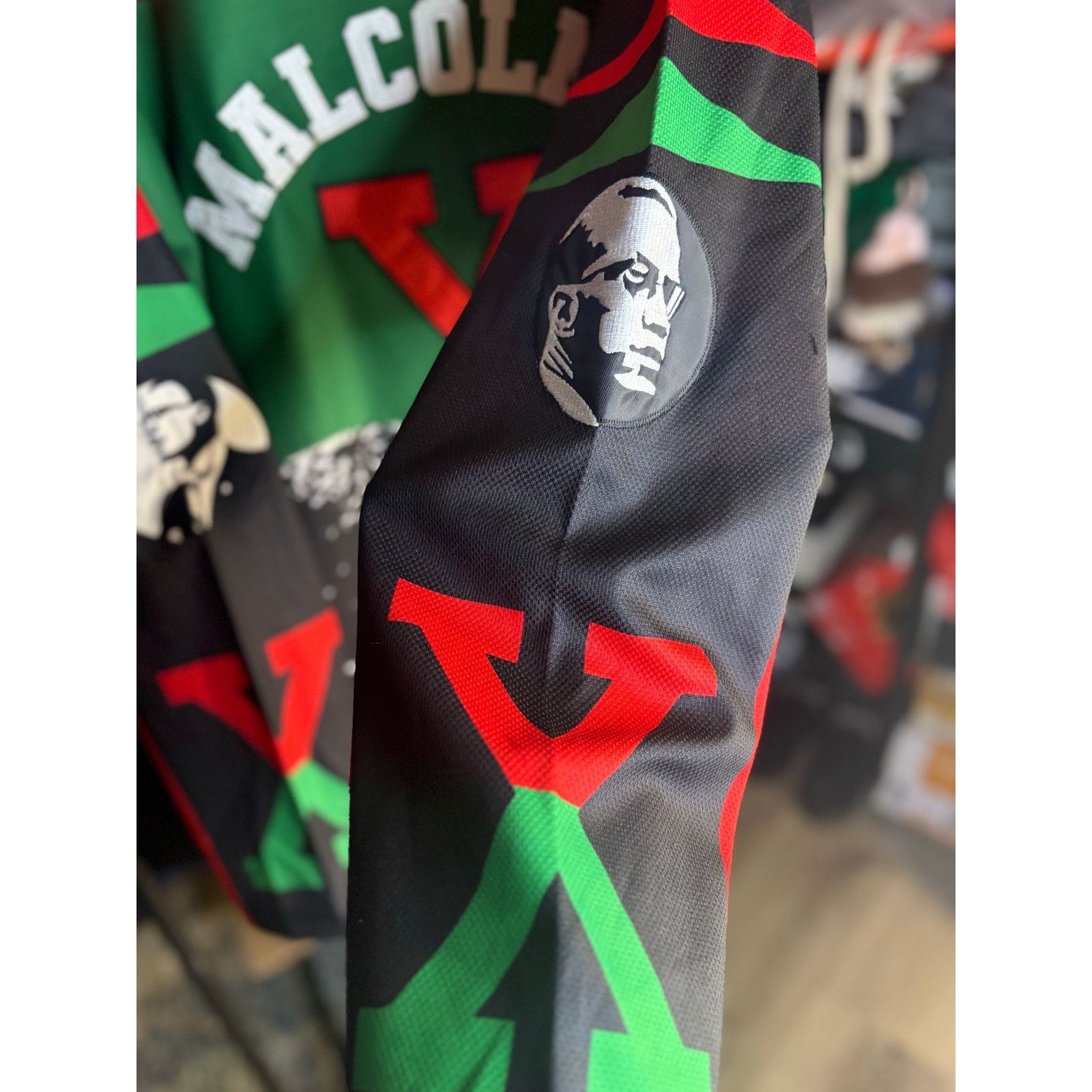 Other NWT 3XL - Malcom X Hockey Jersey by Headgear w/ Matching Hat Size US XXL / EU 58 / 5 - 6 Thumbnail