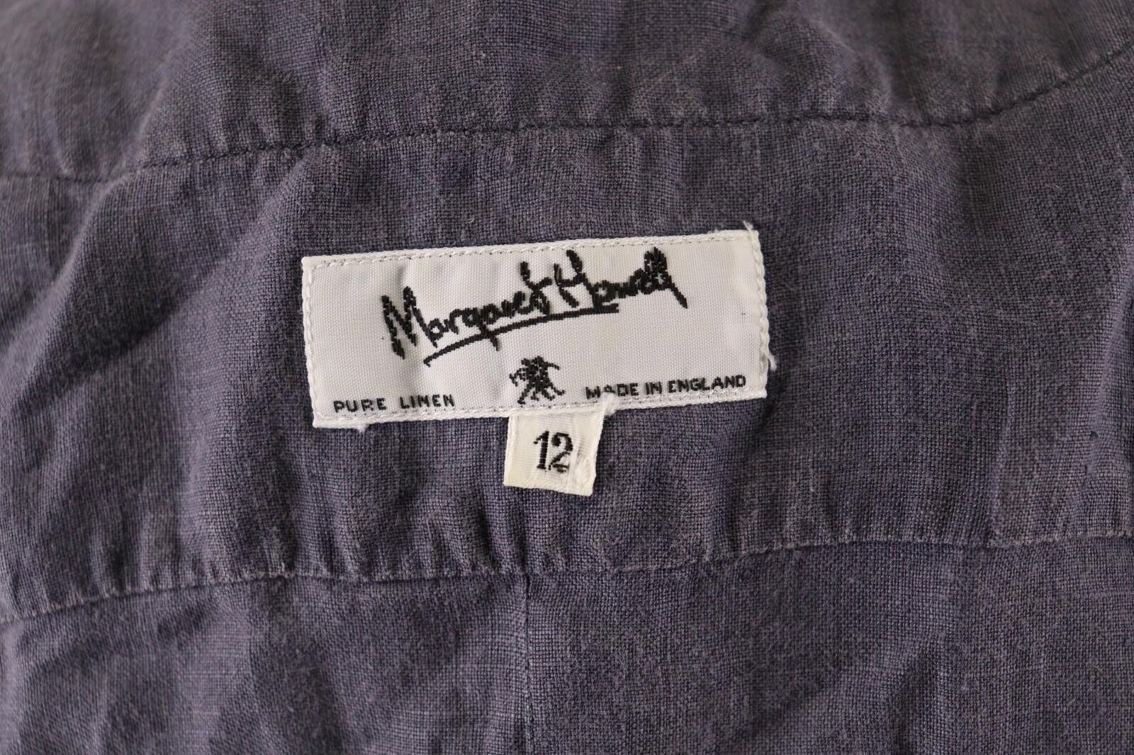 Margaret Howell Margaret Howell Gray Linen Multipocket Blouse Shirt Size 12 Size XL / US 12-14 / IT 48-50 - 8 Thumbnail