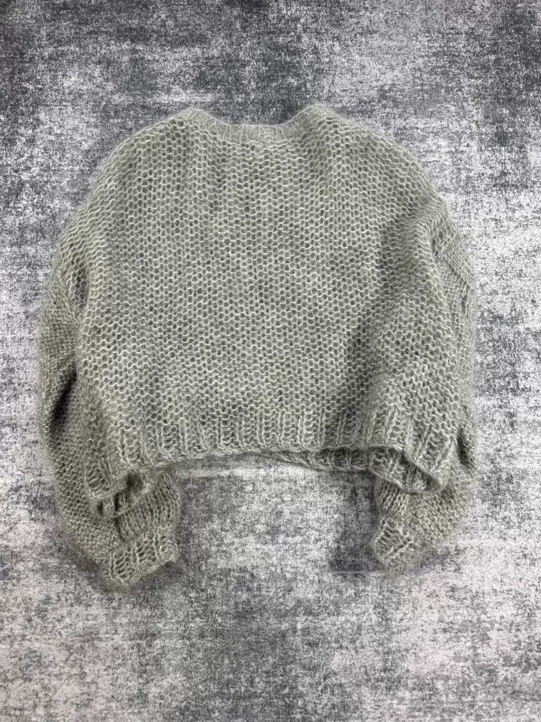 Loewe Loewe Gray Mohair Sweater Size XS / US 0-2 / IT 36-38 - 2 Thumbnail