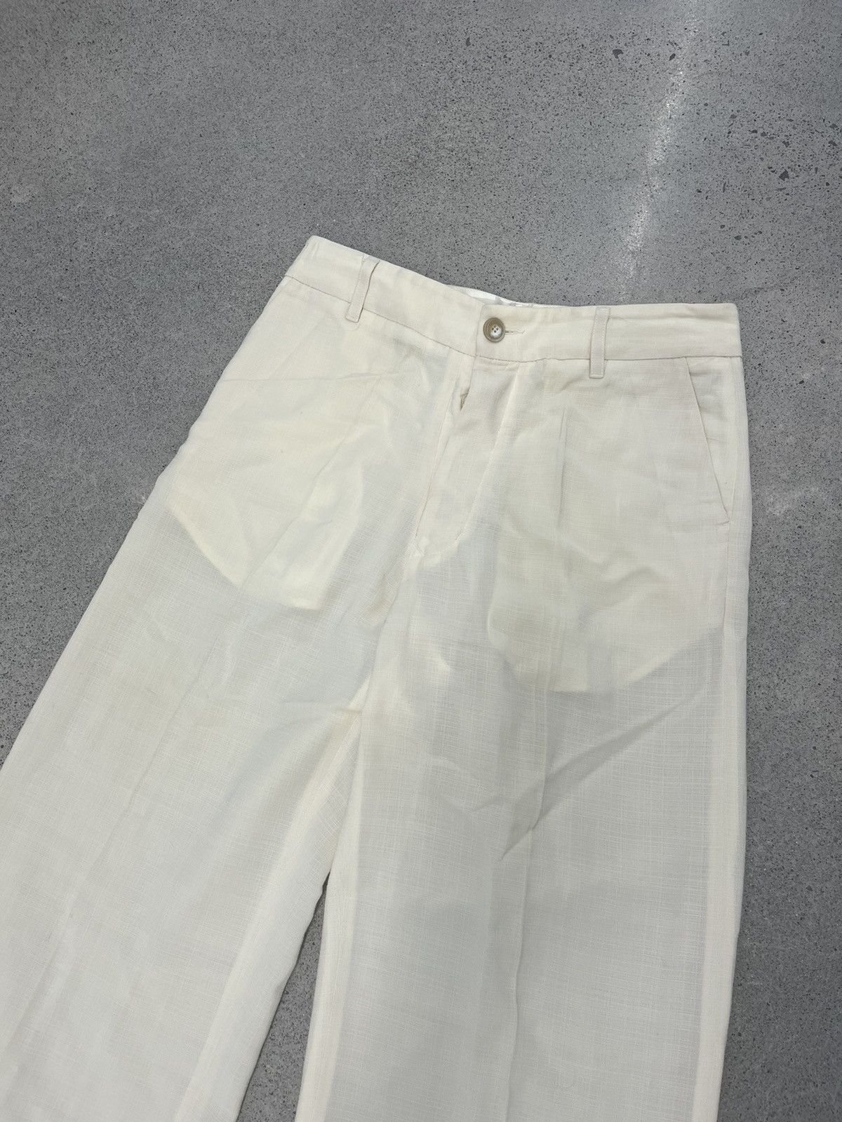 Rick Owens Rick Owens Mainline Women’s Linen Pants Size US 30 / EU 46 - 2 Thumbnail