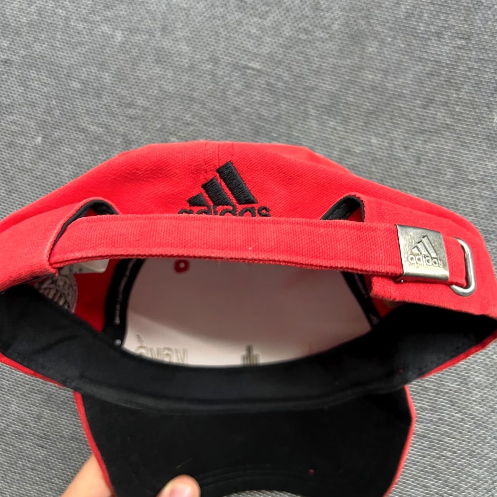 Adidas adidas AC Milan Cap Hat One Size Red KAKA #22 Football Adjustable Baseball Cap Mens Womens Adults Unisex Netsу Size ONE SIZE - 5 Thumbnail