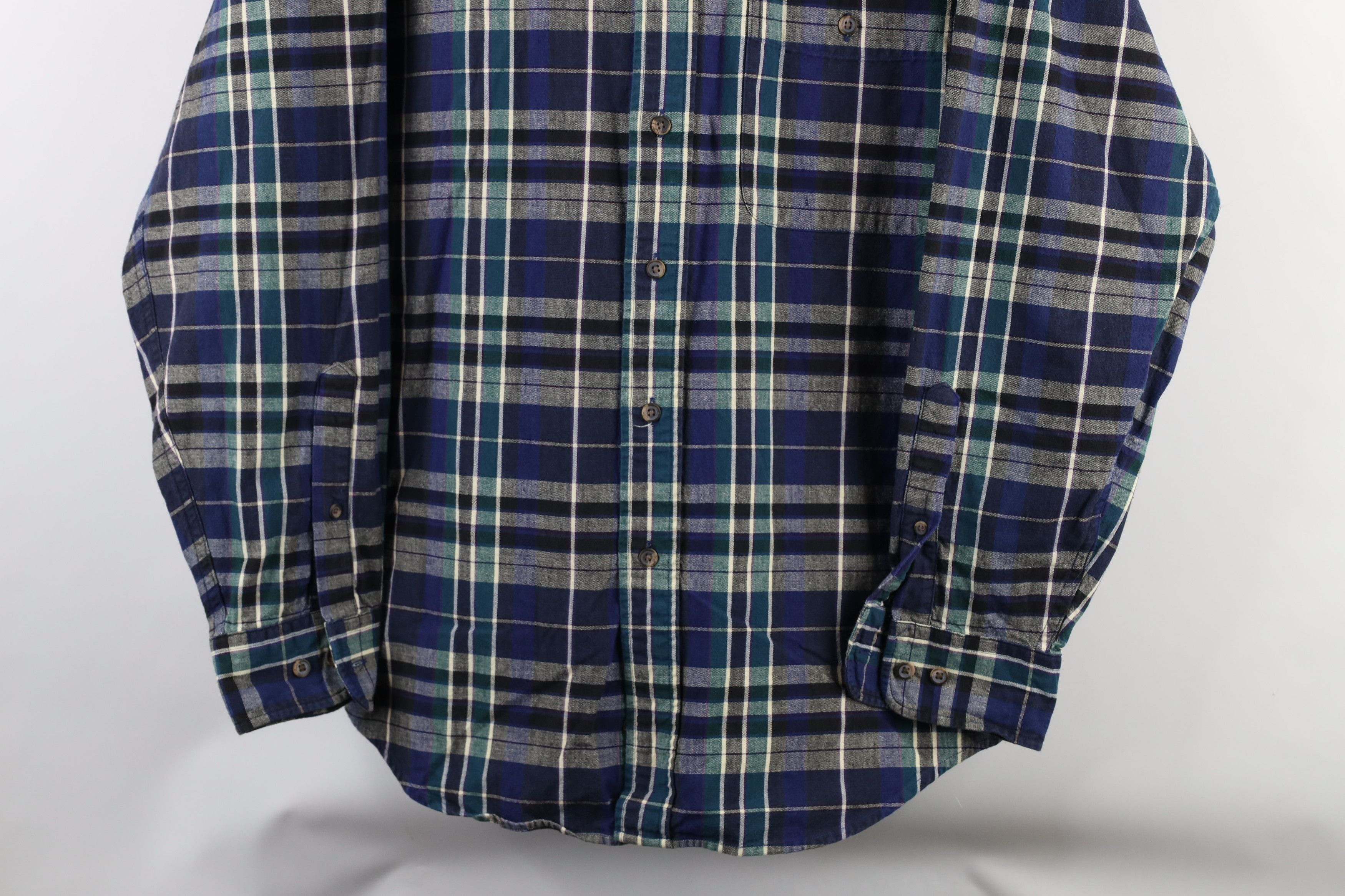 Vintage Vintage 90s Streetwear Oxford Collared Button Down Shirt Size US L / EU 52-54 / 3 - 3 Thumbnail