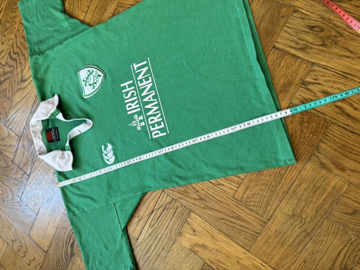 Canterbury of New Zealand Vintage Ireland Rugby Shirt Irish Permanent Jersey T Shirt Size US S / EU 44-46 / 1 - 8 Thumbnail