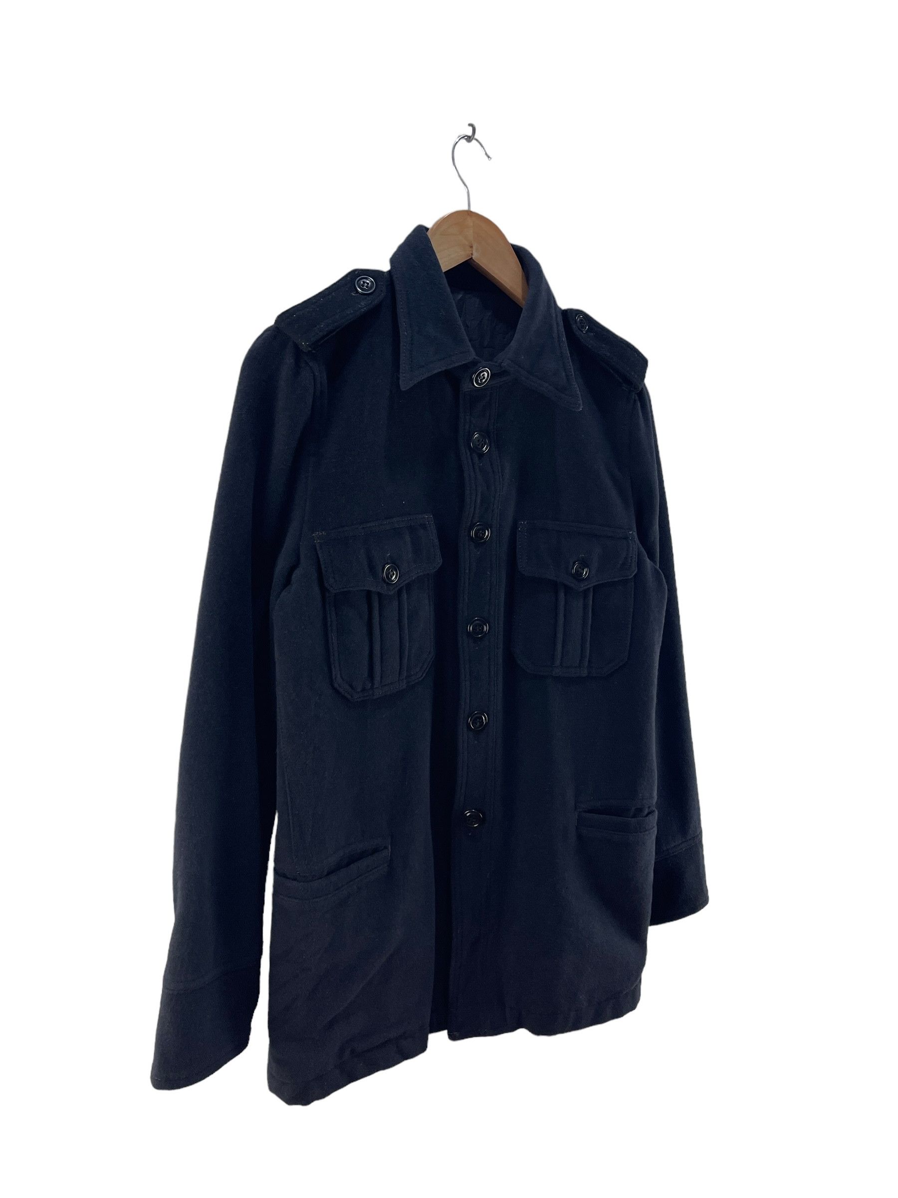 Blue Blue Japan Vintage Blue Blue Japan Wool Coat Jacket Size US S / EU 44-46 / 1 - 5 Thumbnail