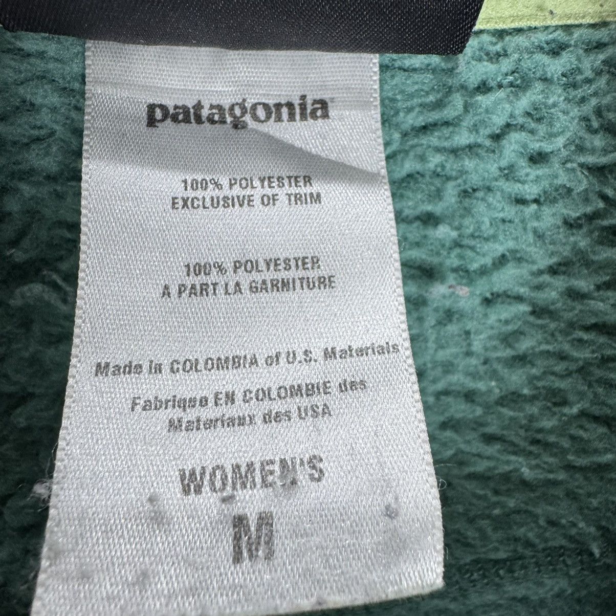 Patagonia 🌟PATAGONIA POLARTEC FLEECE ZIP JACKET Size M / US 6-8 / IT 42-44 - 12 Thumbnail