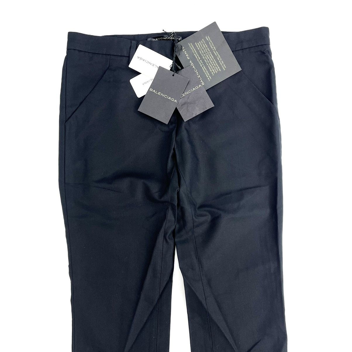 Balenciaga SS18 Balenciaga Black Chino Pants With Tag Size US 28 / EU 44 - 2 Thumbnail