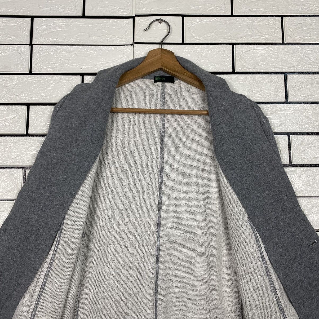Japanese Brand 📌Stile Benetton Cardigan Button Jacket Issey Miyake Size US M / EU 48-50 / 2 - 15 Thumbnail