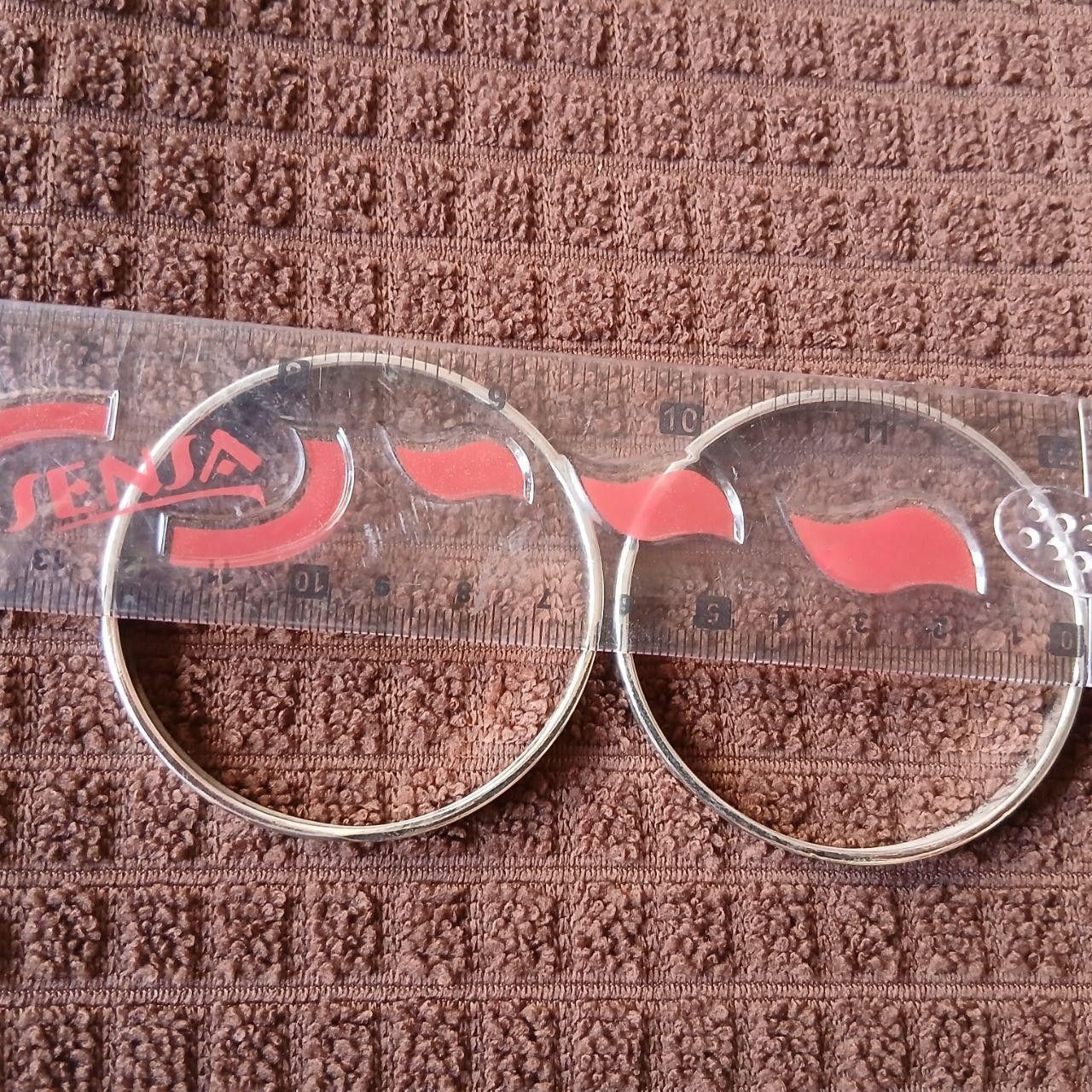 Other Y2K 2PC Metal Bangles Bracelet Size ONE SIZE - 2 Thumbnail
