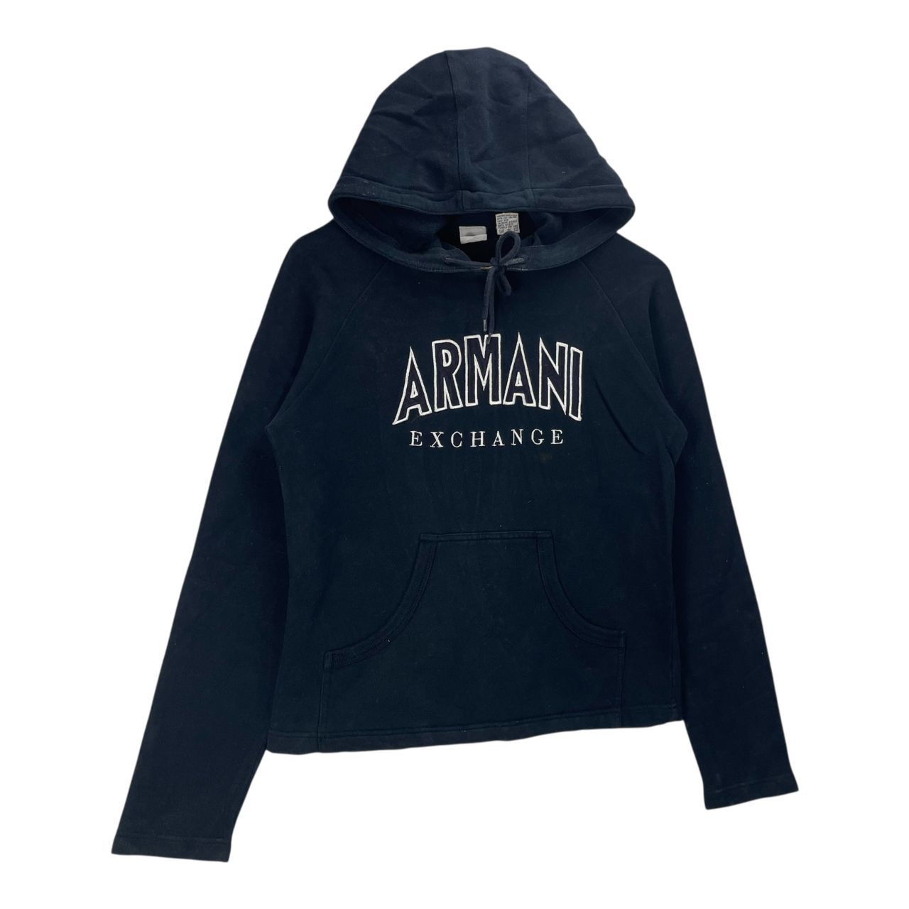 Armani Exchange Vintage Armani Exchange Embroided Logo Pullover Hoodie Size M / US 6-8 / IT 42-44 - 3 Thumbnail