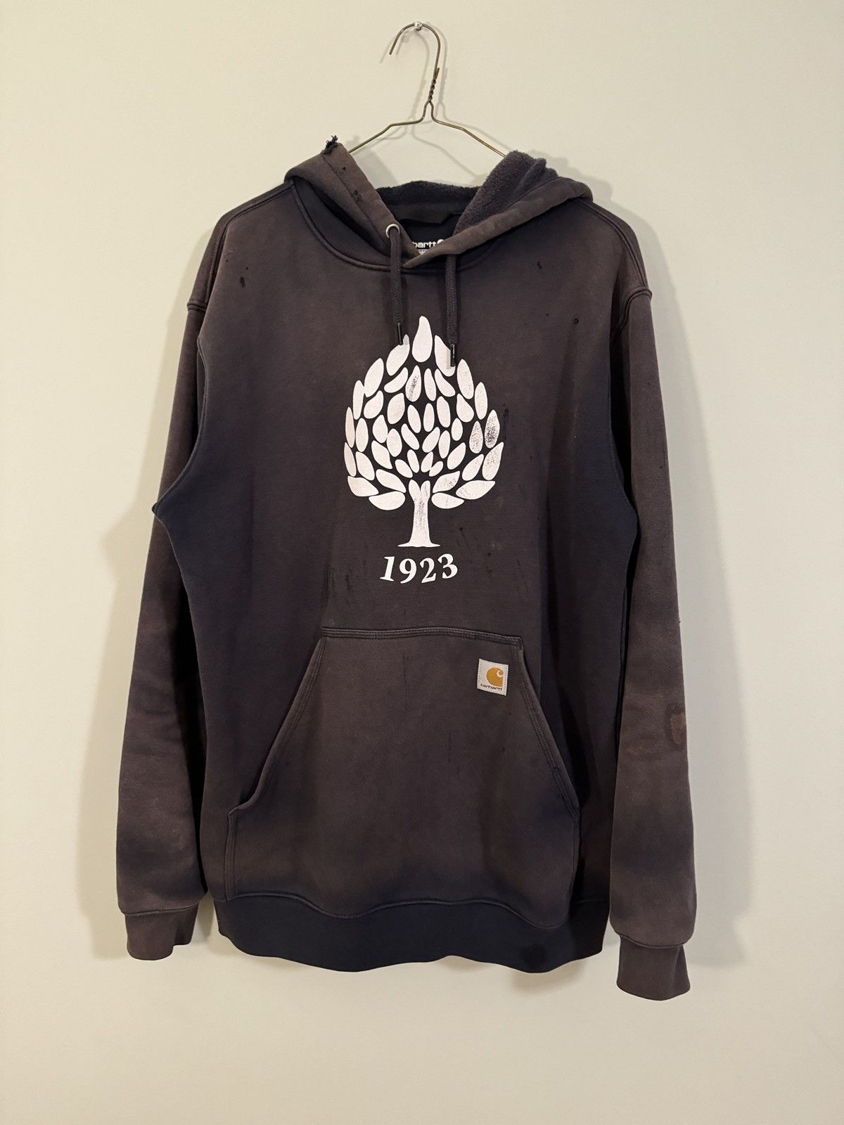 Carhartt Carhartt Sun Faded Thrashed Distressed Hoodie ERD Grunge Size US M / EU 48-50 / 2 - 9 Thumbnail