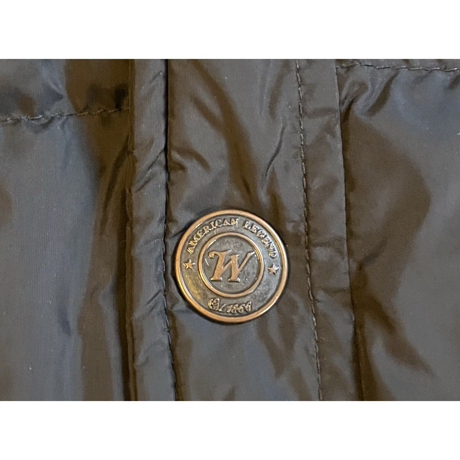 Vintage Winchester The American Legend Patch Puffer Vest Mens XL Black Quilted Vest Size US XL / EU 56 / 4 - 5 Thumbnail