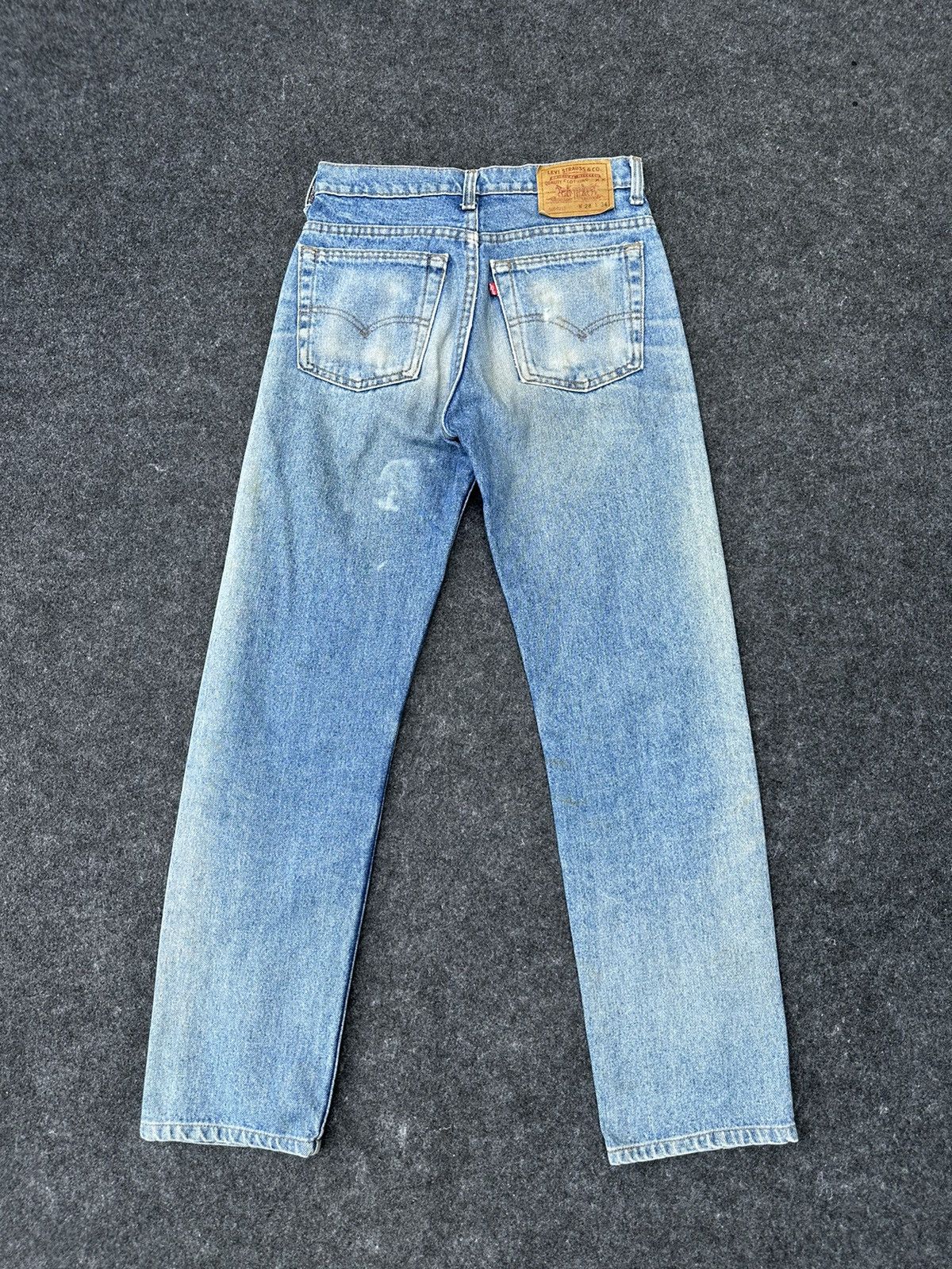 Levi's Levis 505 Vintage Usa Distressed Faded Denim D37 Size US 28 / EU 44 - 3 Thumbnail