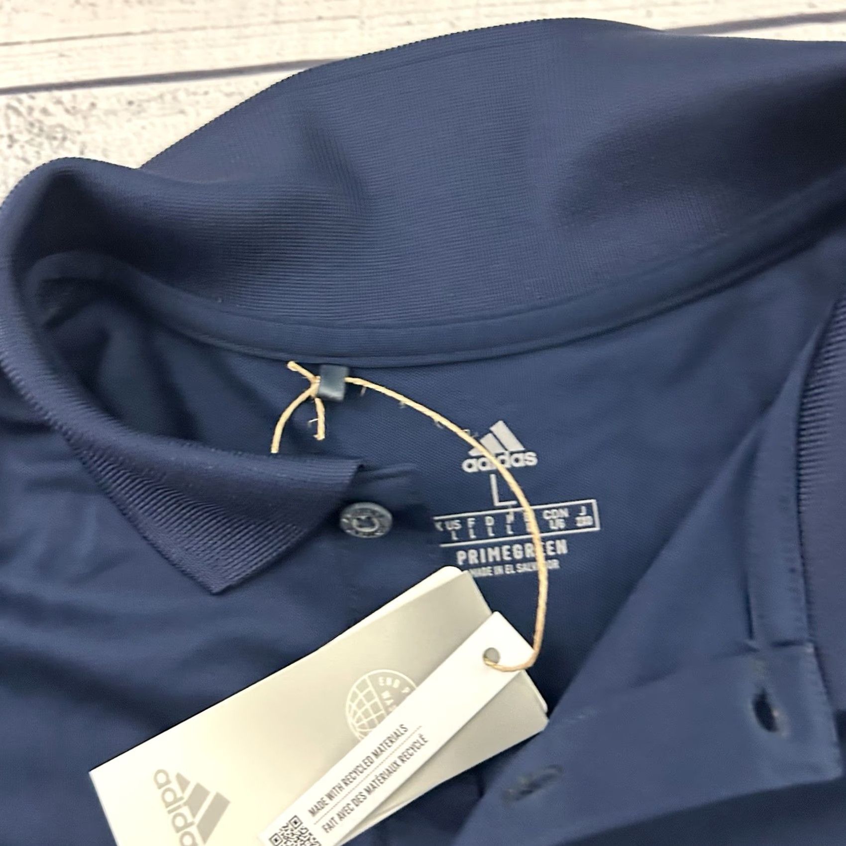 Adidas Adidas Blue Sanctuary Short Sleeve Golf Polo Shirt Men's L XS? Size US L / EU 52-54 / 3 - 3 Thumbnail