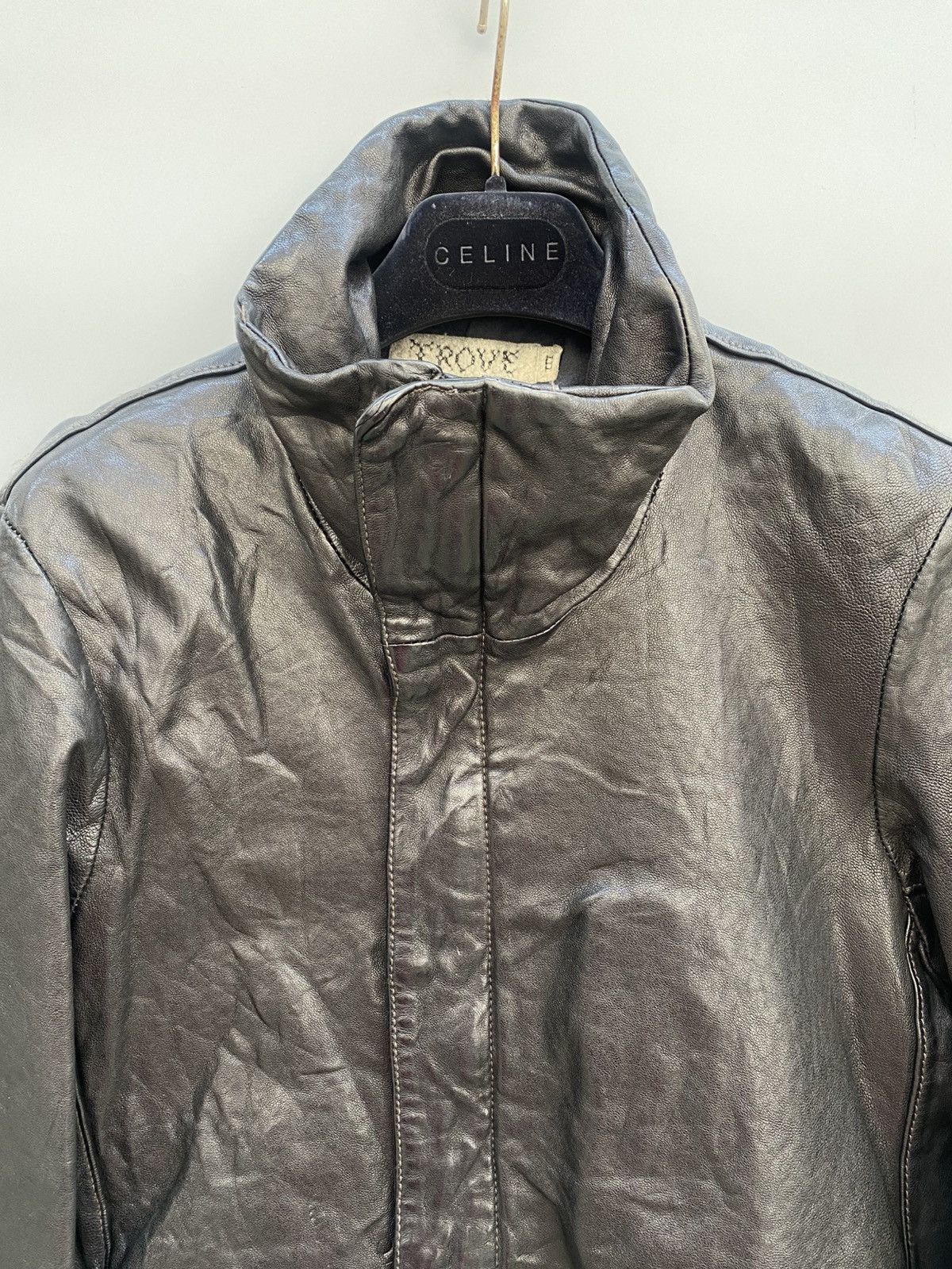 TROVE Trove Avant Garde Leather Jacket Size US S / EU 44-46 / 1 - 7 Thumbnail