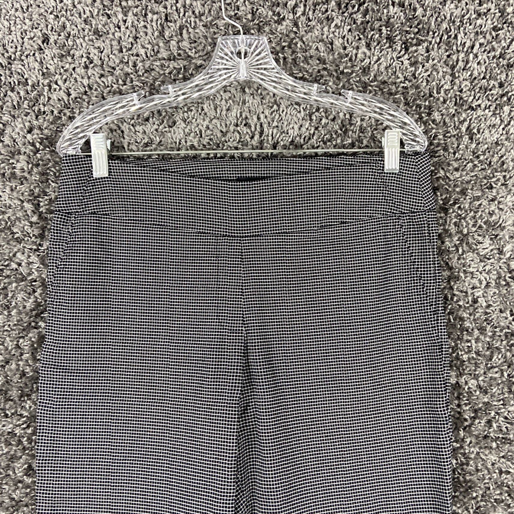 Vintage Hilary Radley Women’s Chino Pants L Black Two-Tone Size 36" / US 14 / IT 50 - 4 Thumbnail