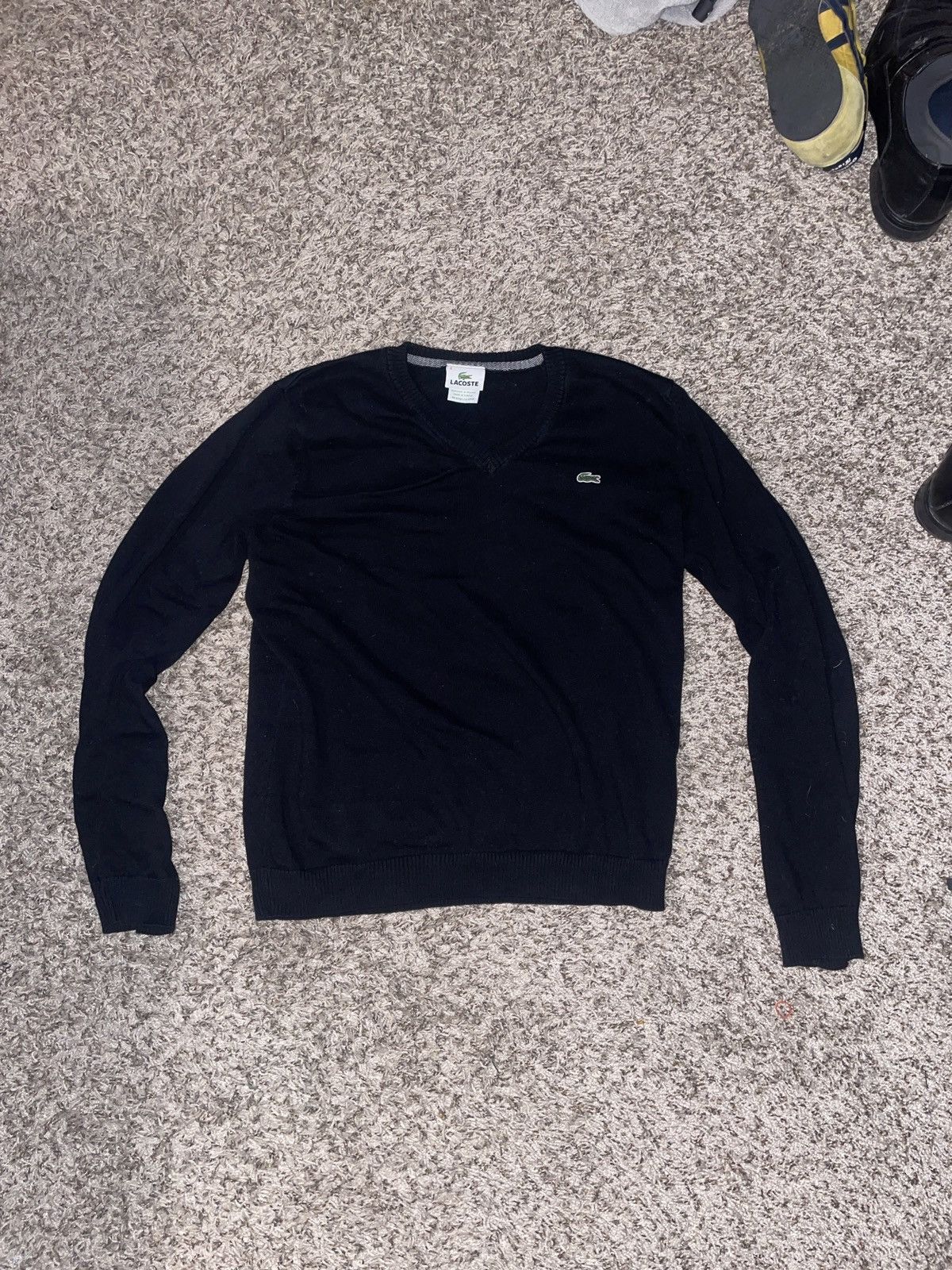 Lacoste Lacoste V-neck Sweater Size US M / EU 48-50 / 2 - 1 Thumbnail