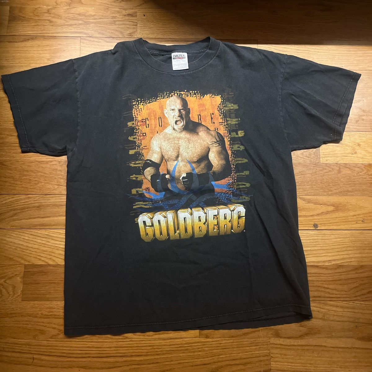 Vintage × WCW/nWo VINTAGE 90s WCW GOLDBERG WHO’S NEXT SHIRT L/XL Size US XL / EU 56 / 4 - 1 Thumbnail