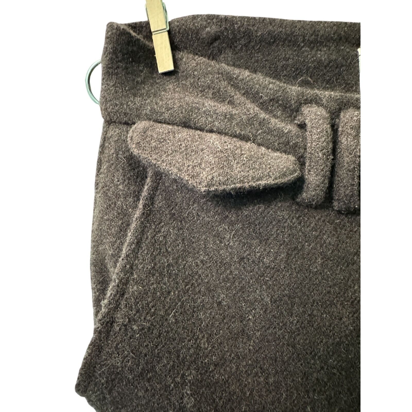 Youths In Balaclava Brown Brushed Wool Trousers Size US 34 / EU 50 - 5 Thumbnail