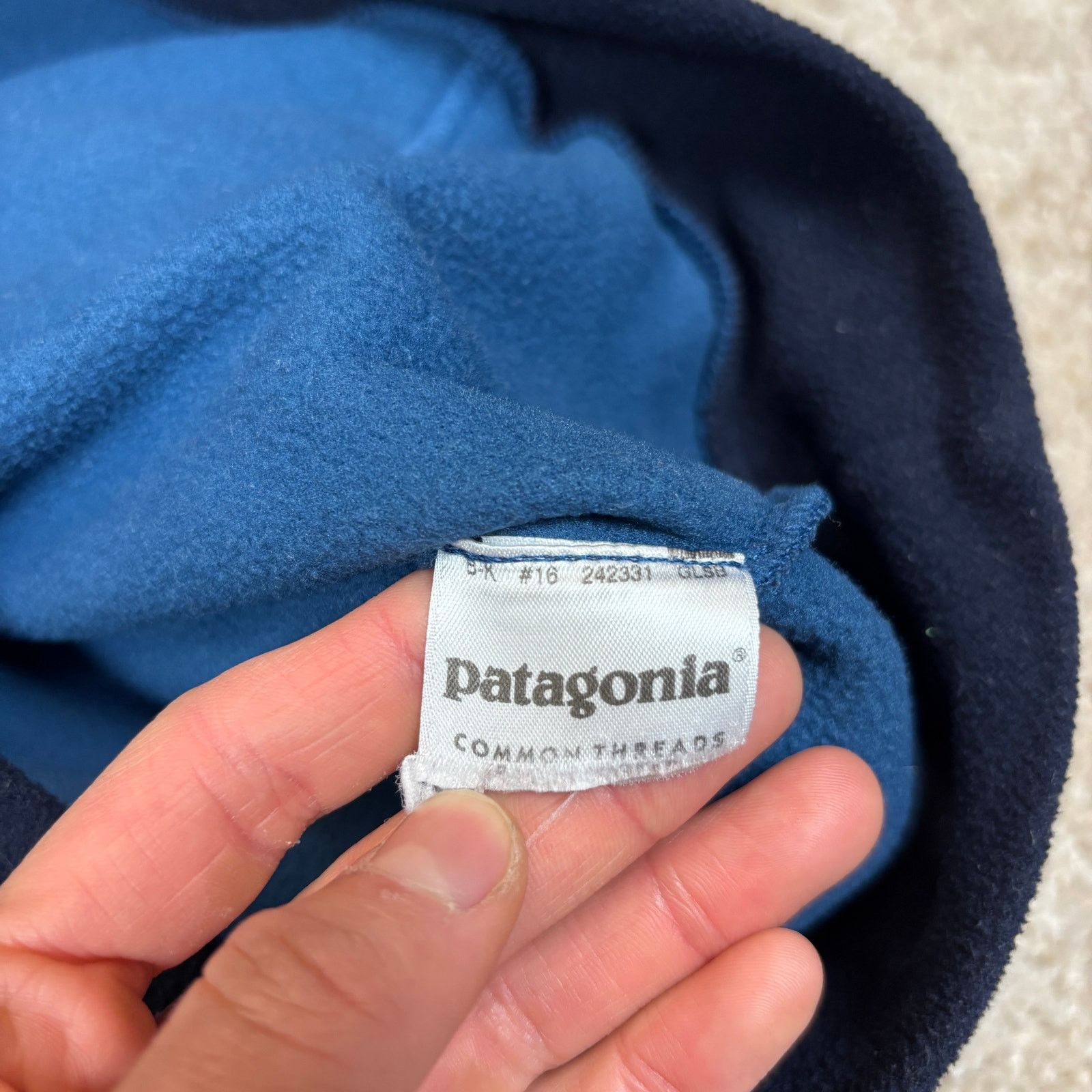 Patagonia Patagonia Micro D Snap T Fleece Hoodie Sweater Men's Small Size US S / EU 44-46 / 1 - 7 Thumbnail