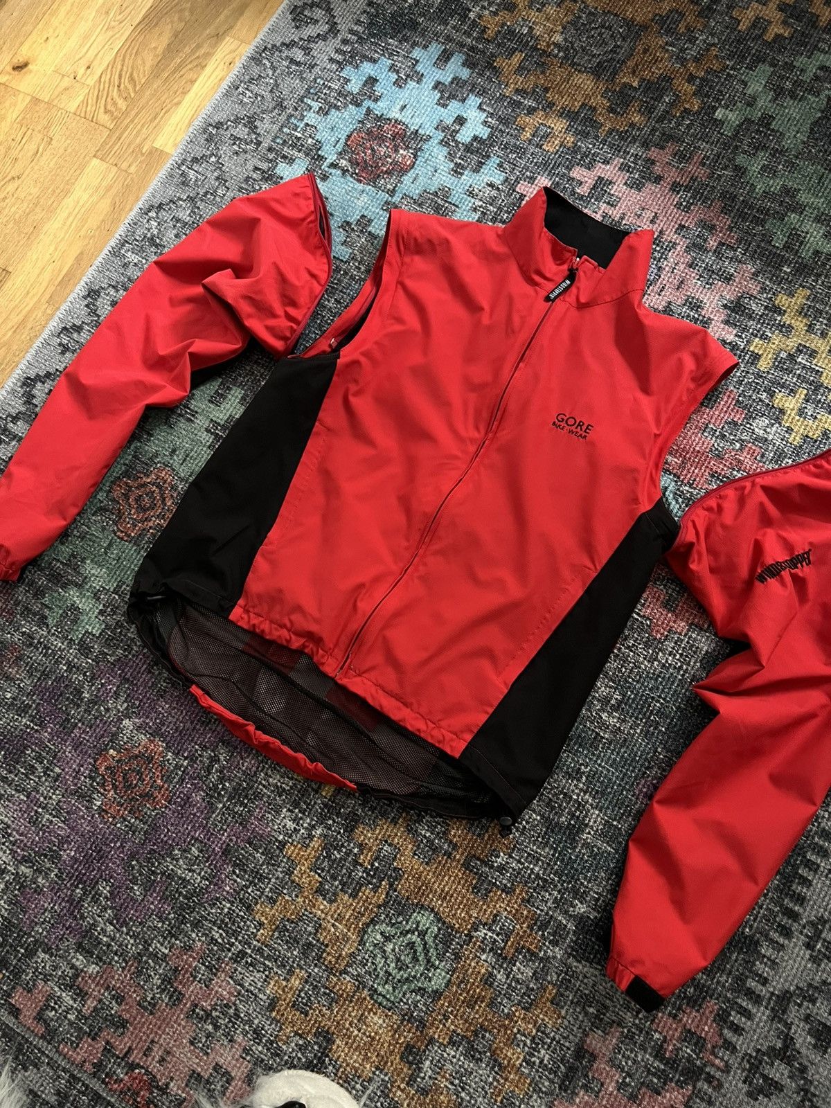 GOREWEAR ‼️Gore Bike Wear In Windstopper Packable Transfor Jacket/Vest Size US L / EU 52-54 / 3 - 4 Thumbnail