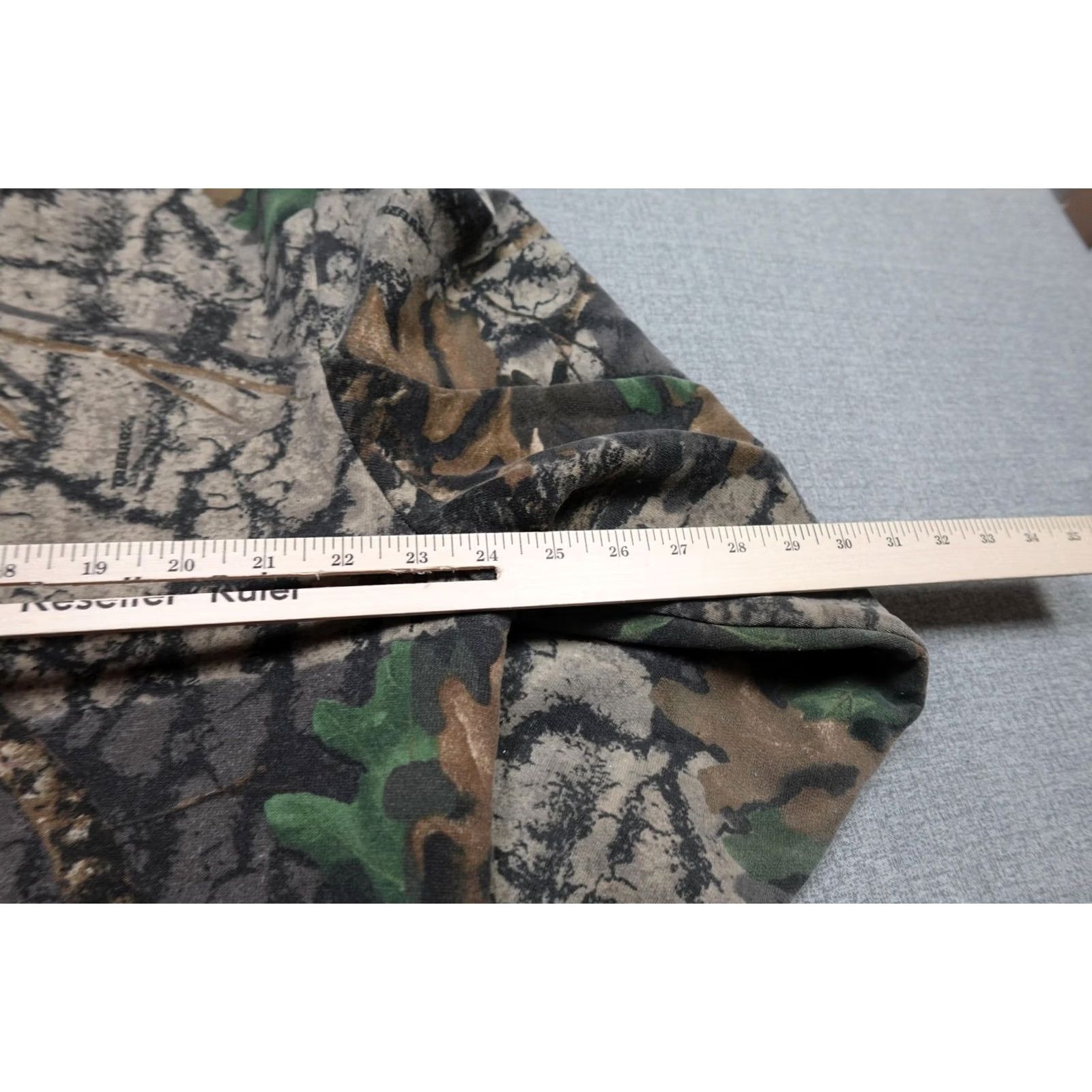 Vintage VINTAGE Trailcrest Camo Sweatshirt Hoodie Mens XL Full Zip Pockets Outdoor Hunting Winter Camouflage Cotton Polyester Fleece Jacket Size US XL / EU 56 / 4 - 7 Thumbnail