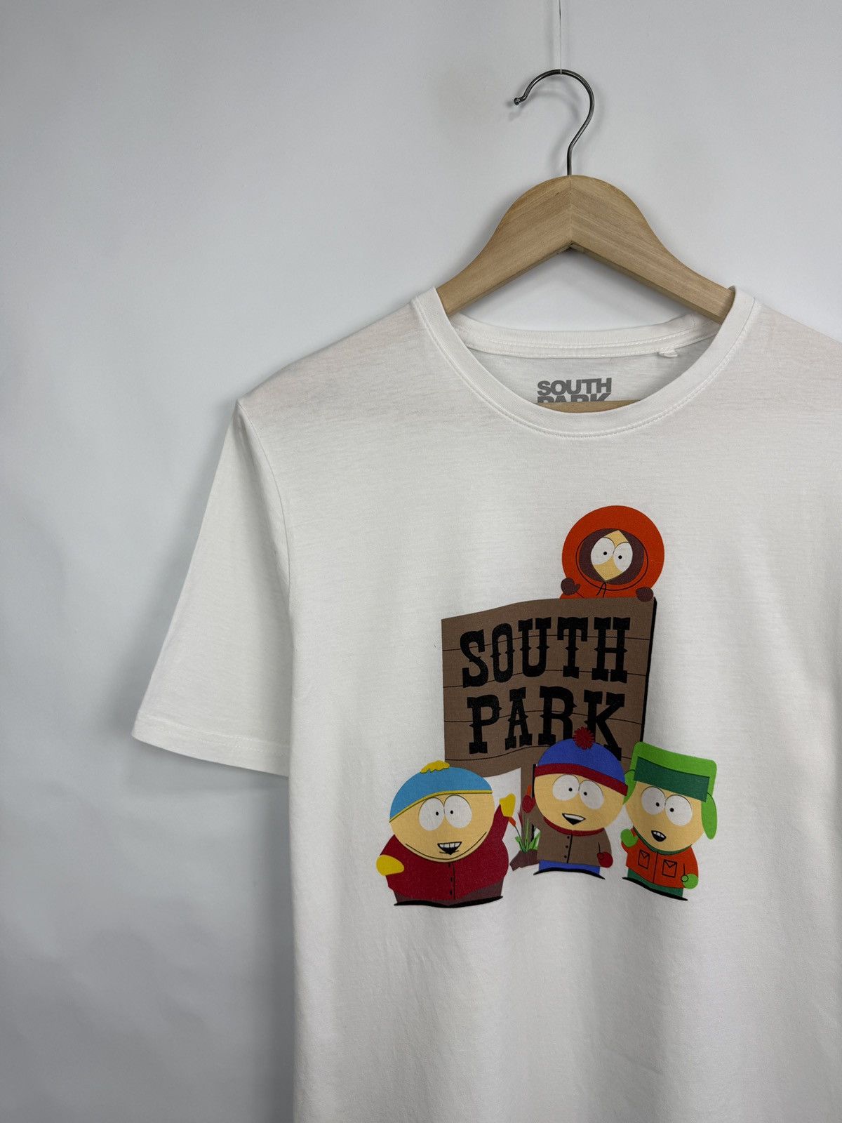 Cartoon Network 🇺🇸 South Park Cartman Stan Kyle Kenny TV Show T-Shirt Rare Size US M / EU 48-50 / 2 - 3 Thumbnail