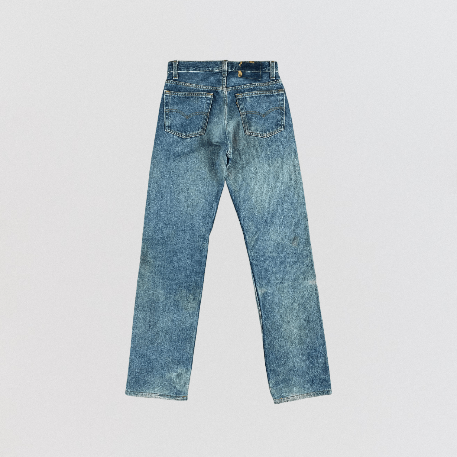 Levi's × Vintage 90s Vintage Blue Wash Levis 501 Jeans-JM2647 Size US 27 - 2 Thumbnail