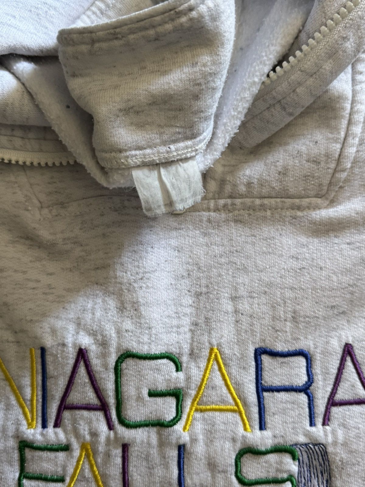 Vintage Vintage Niagra Falls Canada Tourist 1/4 Zip Sweater XL Size US XL / EU 56 / 4 - 10 Thumbnail