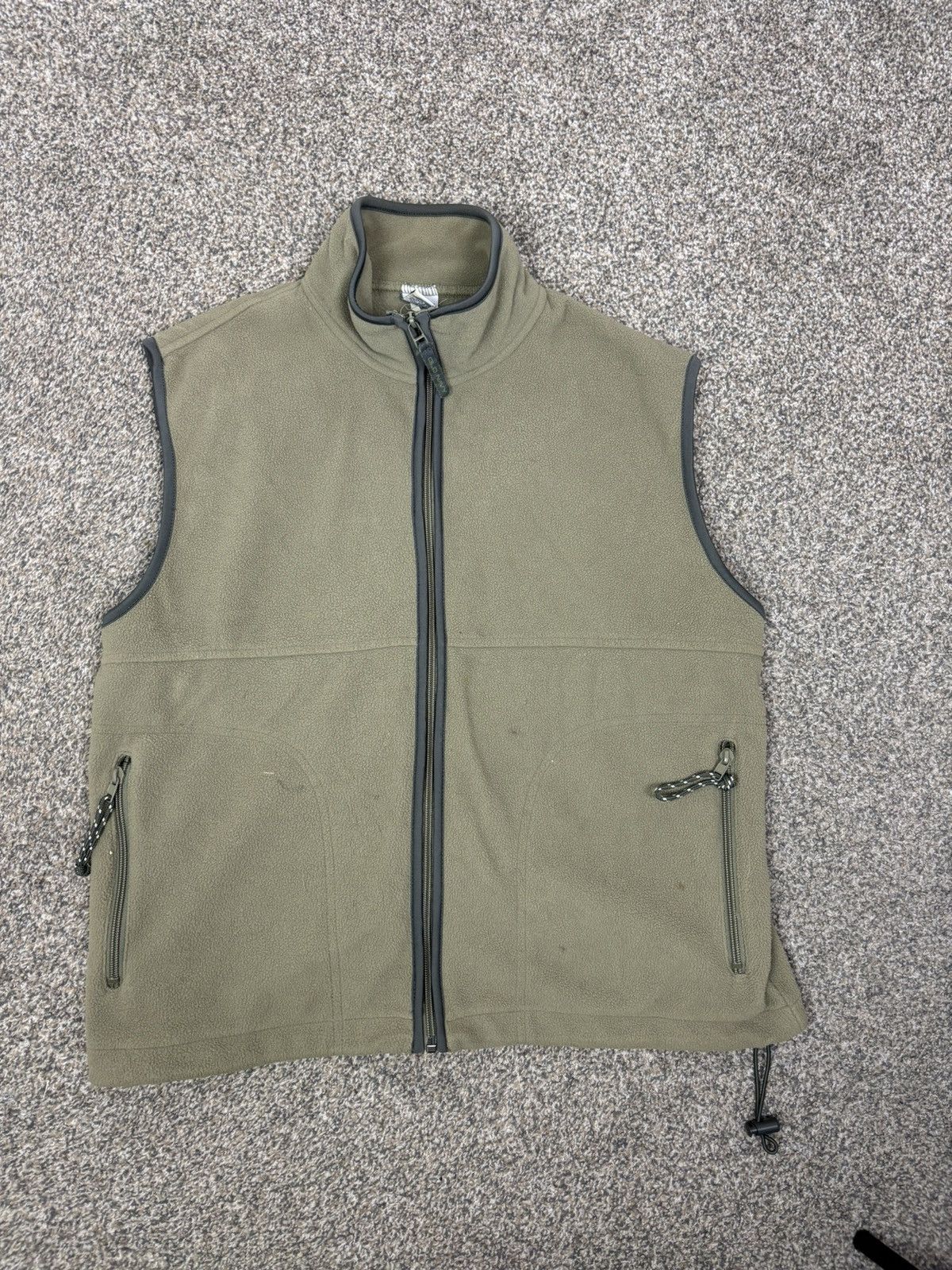 Old Navy Y2k green old navy fleece vest Size US M / EU 48-50 / 2 - 1 Thumbnail