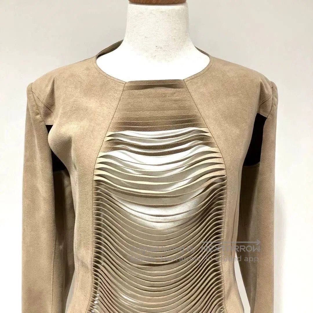 Junya Watanabe junya watanabe suede long sleeve top. Size US S / EU 44-46 / 1 - 2 Thumbnail