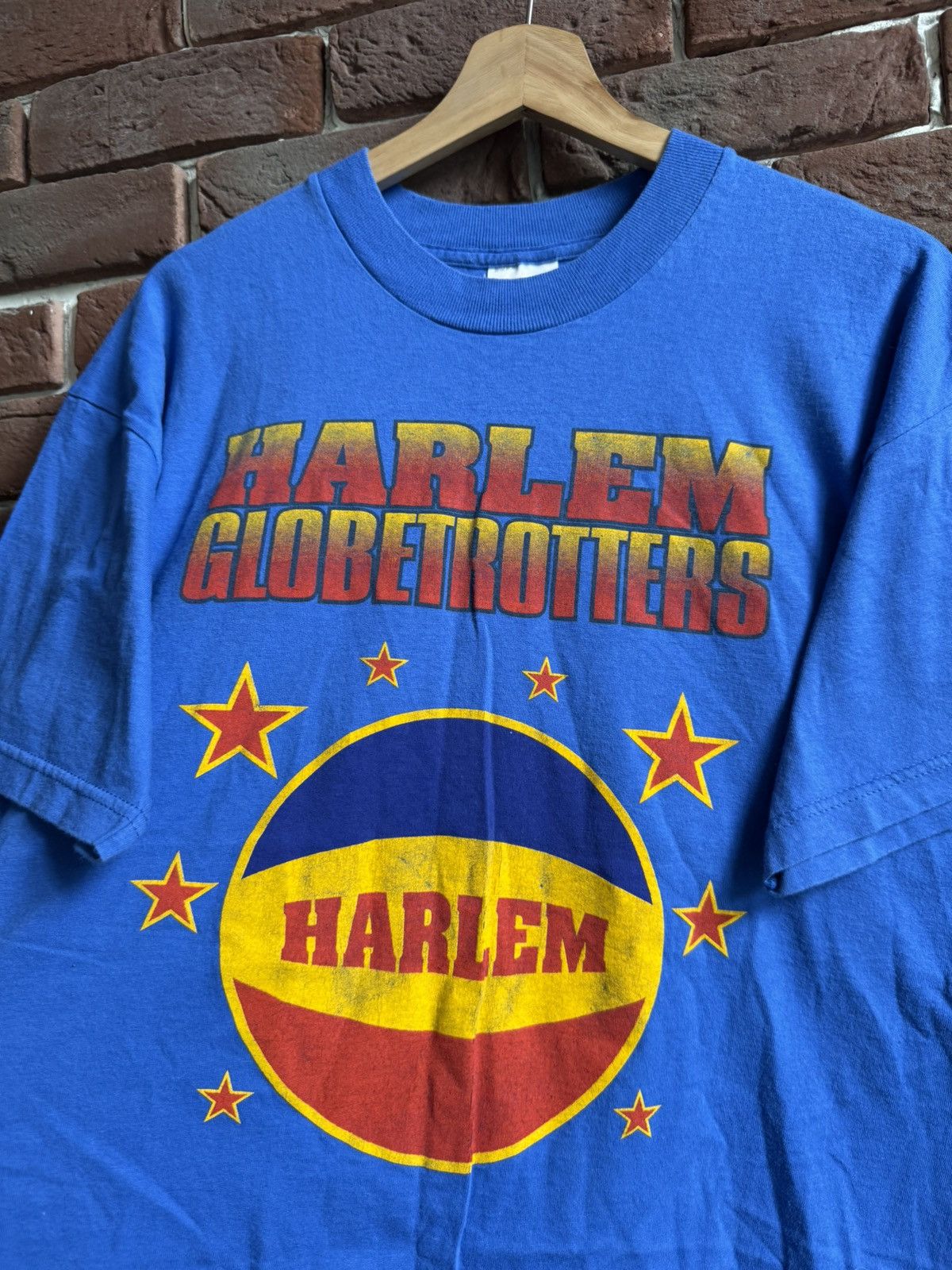 Harlem Globetrotters 90s Harlem Globetrotters Tour Vintage NBA T-Shirt rare hype Size US L / EU 52-54 / 3 - 3 Thumbnail