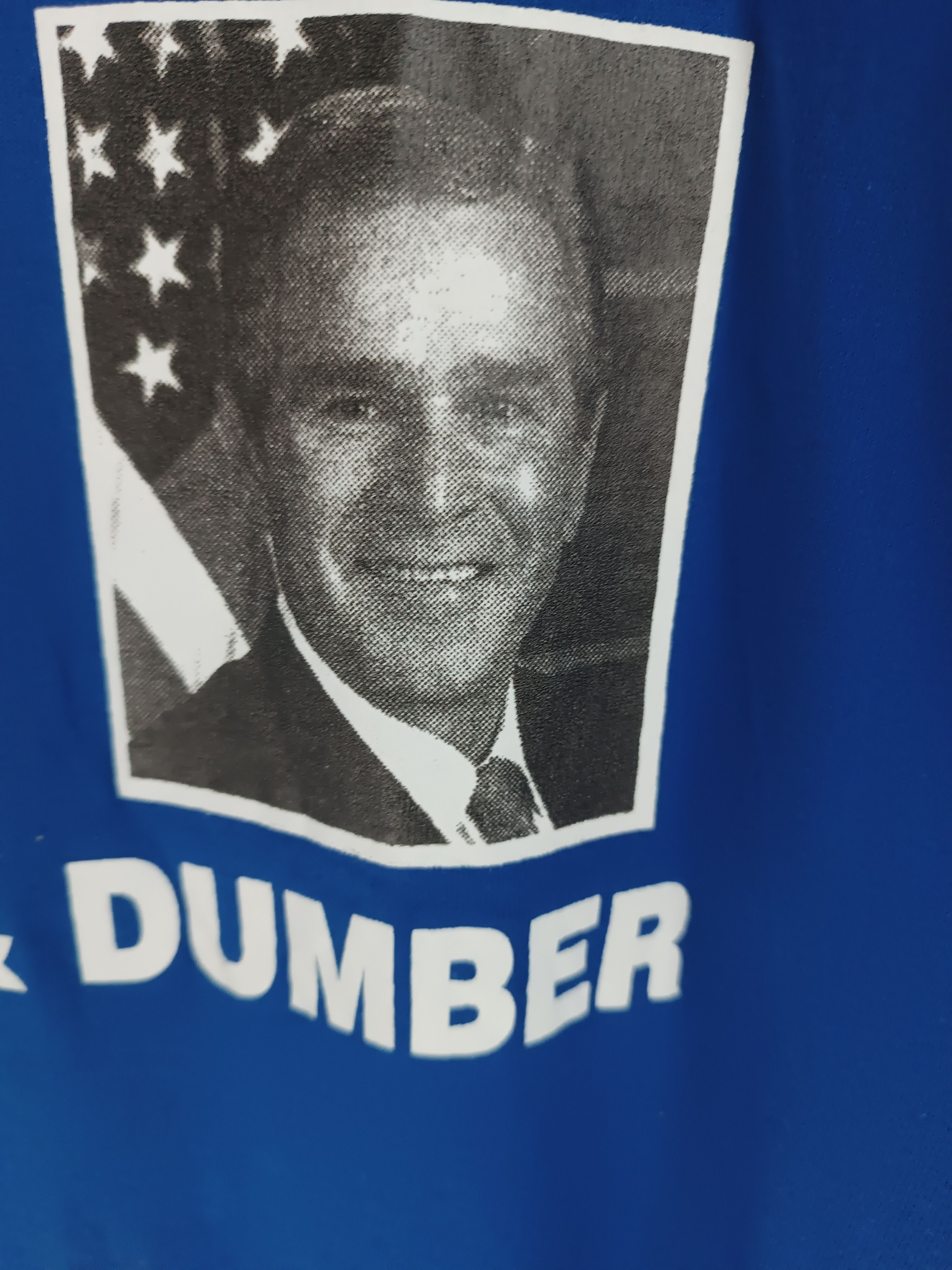 Vintage VINTAGE 2004 DUMB AND DUMBER GEORGE W BUSH USA PRESIDENT NOS Size US M / EU 48-50 / 2 - 11 Thumbnail