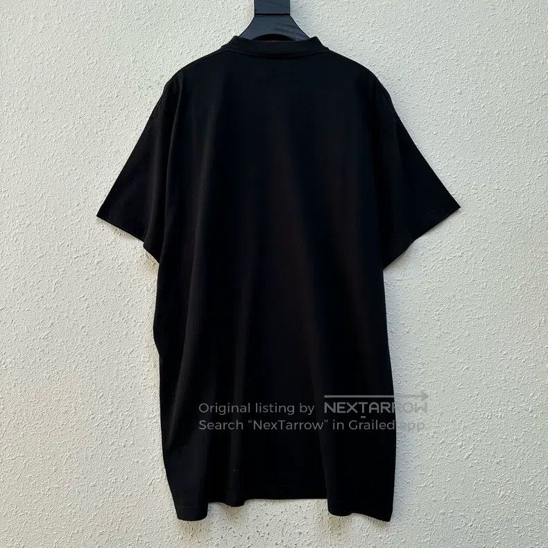 Balenciaga Balenciaga Post-it Note Washed Black Short Sleeve Size US M / EU 48-50 / 2 - 2 Thumbnail