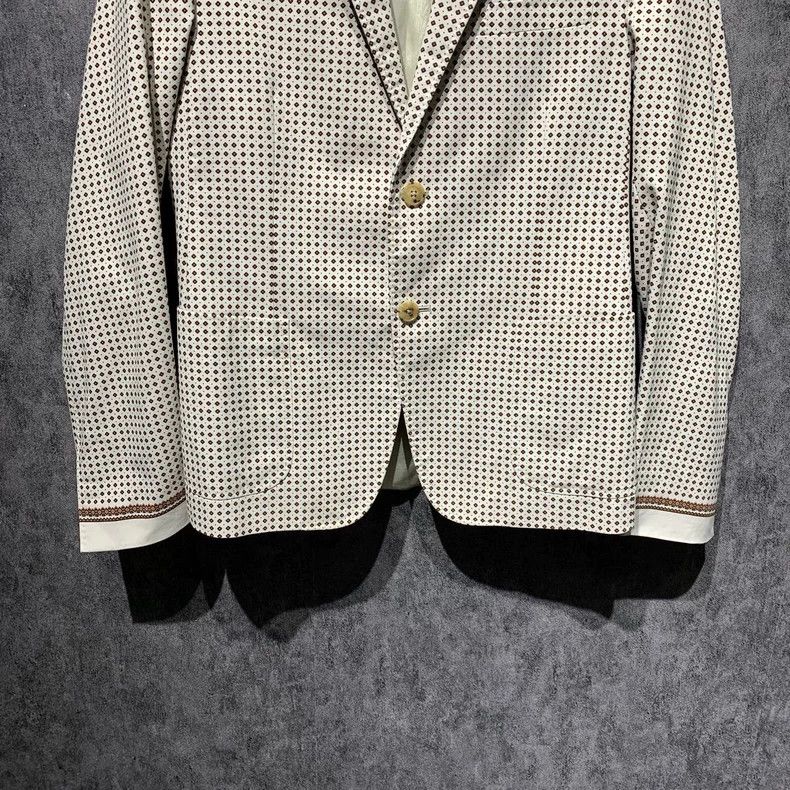 Gucci Gucci Woven linen suit jacket 2501-Nextarrow Size 46R - 6 Thumbnail