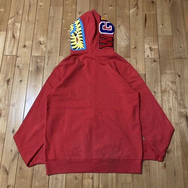 Bape 2010 BAPE Neon Shark Full Zip Hoodie a bathing ape NIGO Size US XL / EU 56 / 4 - 6 Thumbnail