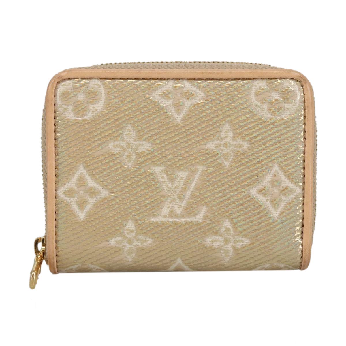 Louis Vuitton Zippy Coin Purse Gold Canvas Wallet (Pre-Owned) Size ONE SIZE - 1 Thumbnail