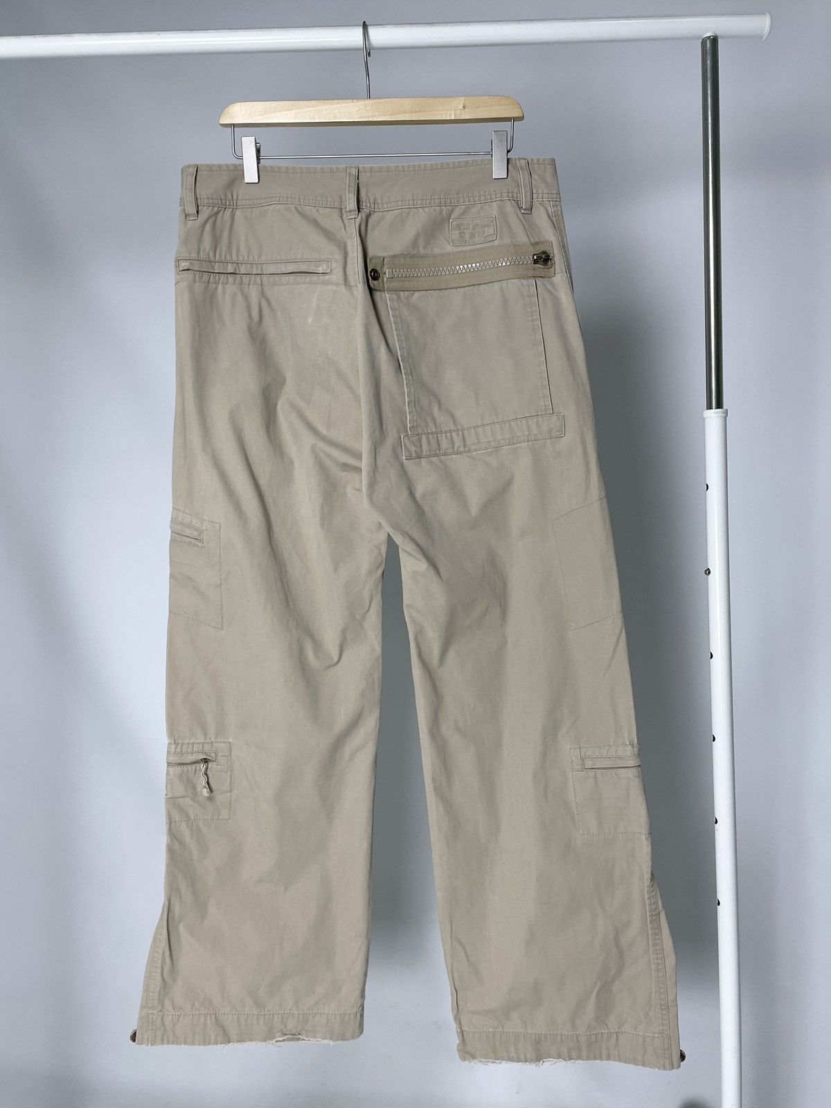 Diesel Diesel Vintage Cargo Faded Distressed Beige Military Pants Size US 32 / EU 48 - 12 Thumbnail