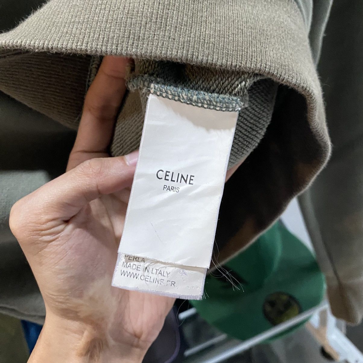 Celine × Hedi Slimane CELINE SWEATSHIRT Size US M / EU 48-50 / 2 - 12 Thumbnail