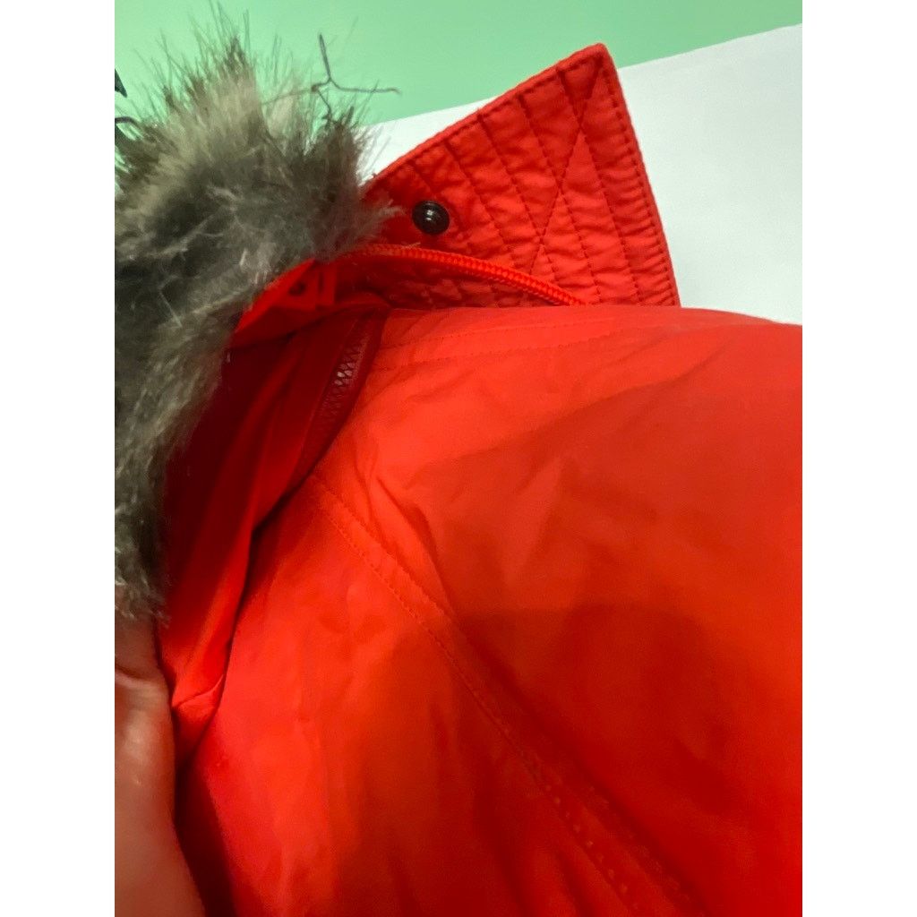 Vintage Vintage Brambilla France Red Down Coat Graphic Embroidery Size L / US 10 / IT 46 - 9 Thumbnail