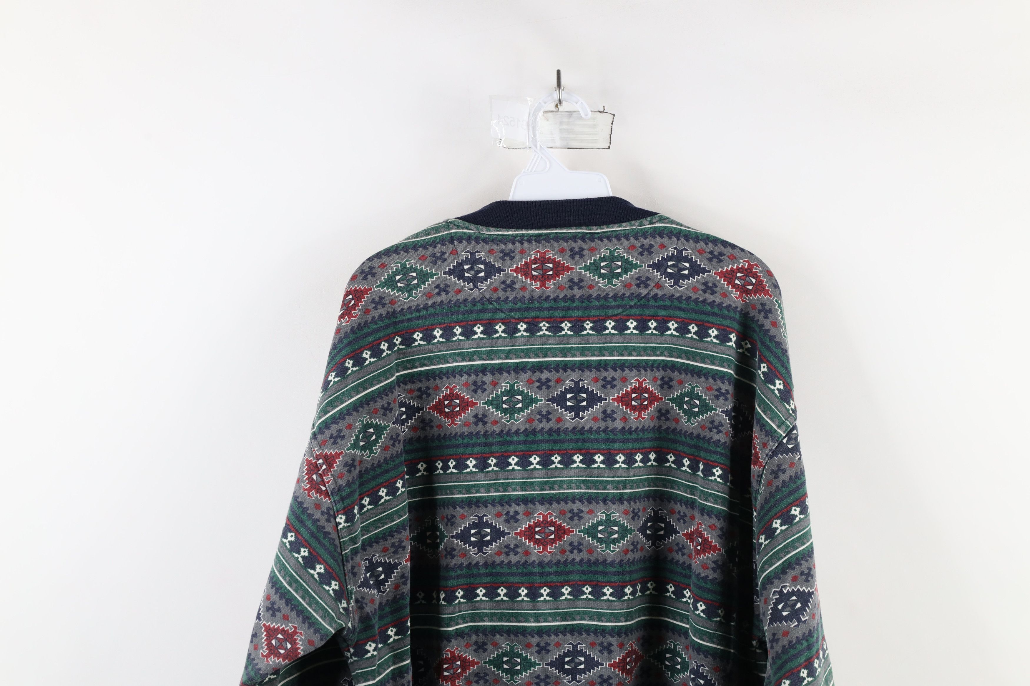 Vintage Vintage 90s Streetwear Southwestern Fiesta Sweatshirt Size US XL / EU 56 / 4 - 9 Thumbnail